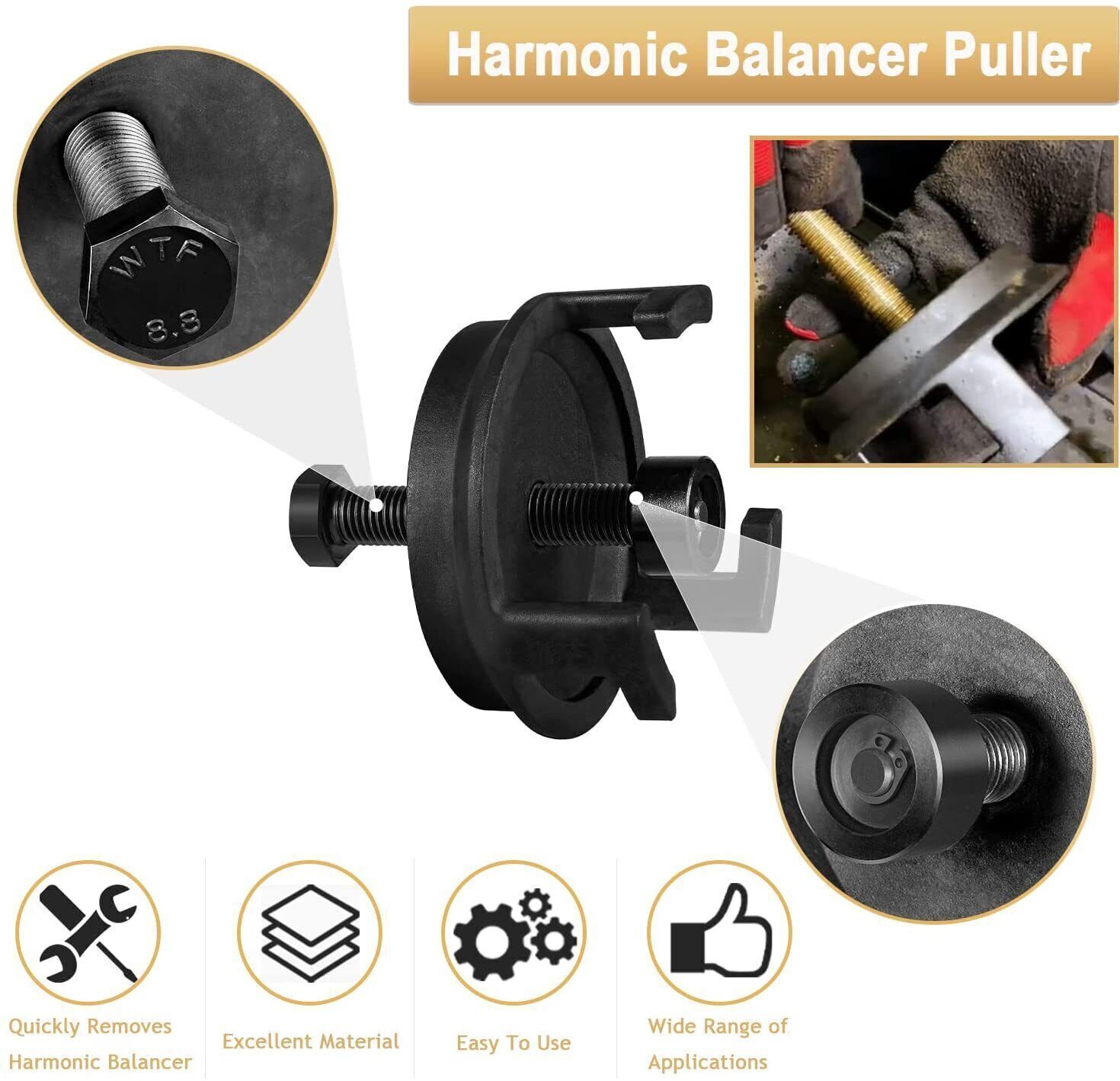 25264 Harmonic Balancer Puller Crank Pulley Puller For GM Engine Models 5.7 LS1