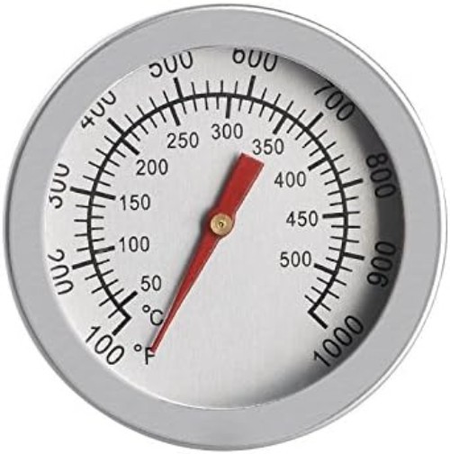 Environmentally Friendly BBQ Thermometer 2-Pack - Stainless Steel & Waterproof