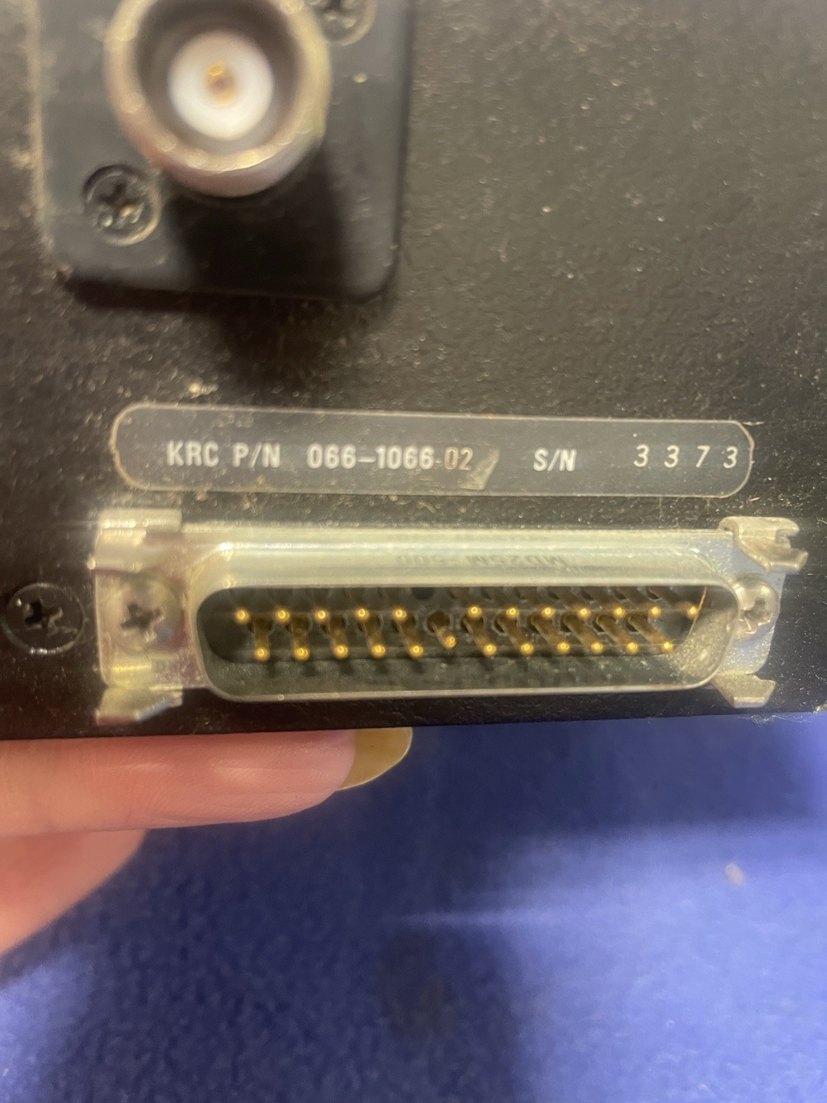 KING FFC DATA KDM 706 P/N 066-1066-02