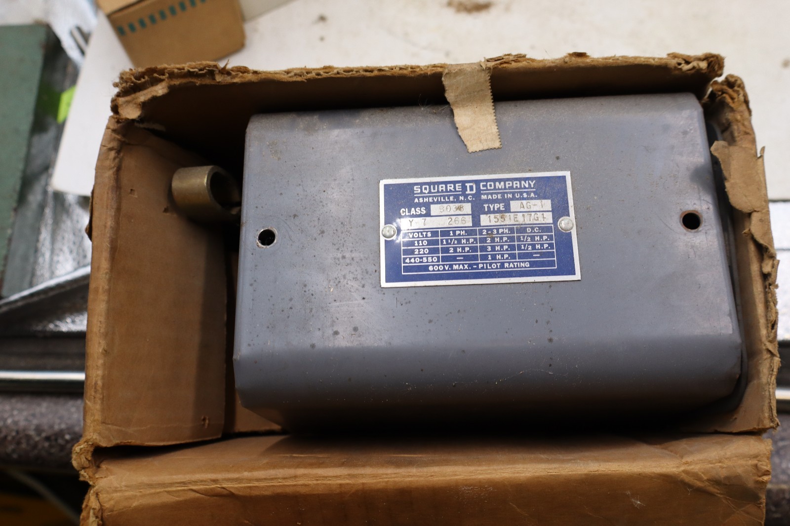 SQUARE D 9038 AG-1 MECHANICAL ALTERNATOR / FREE ship