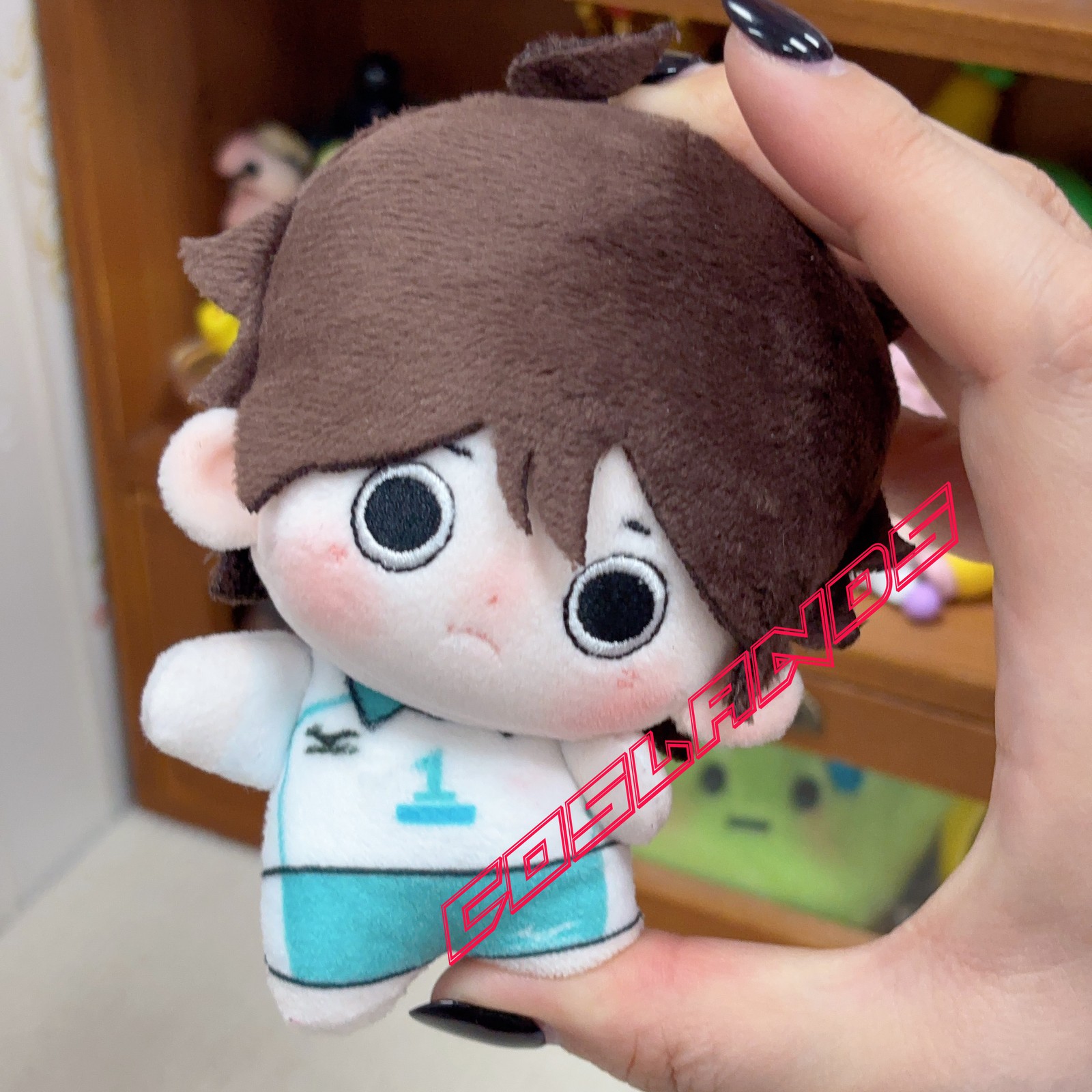 10cm Haikyuu Oikawa Tooru Plush Doll Anime Stuffed Plushie Keychain Toys Gift