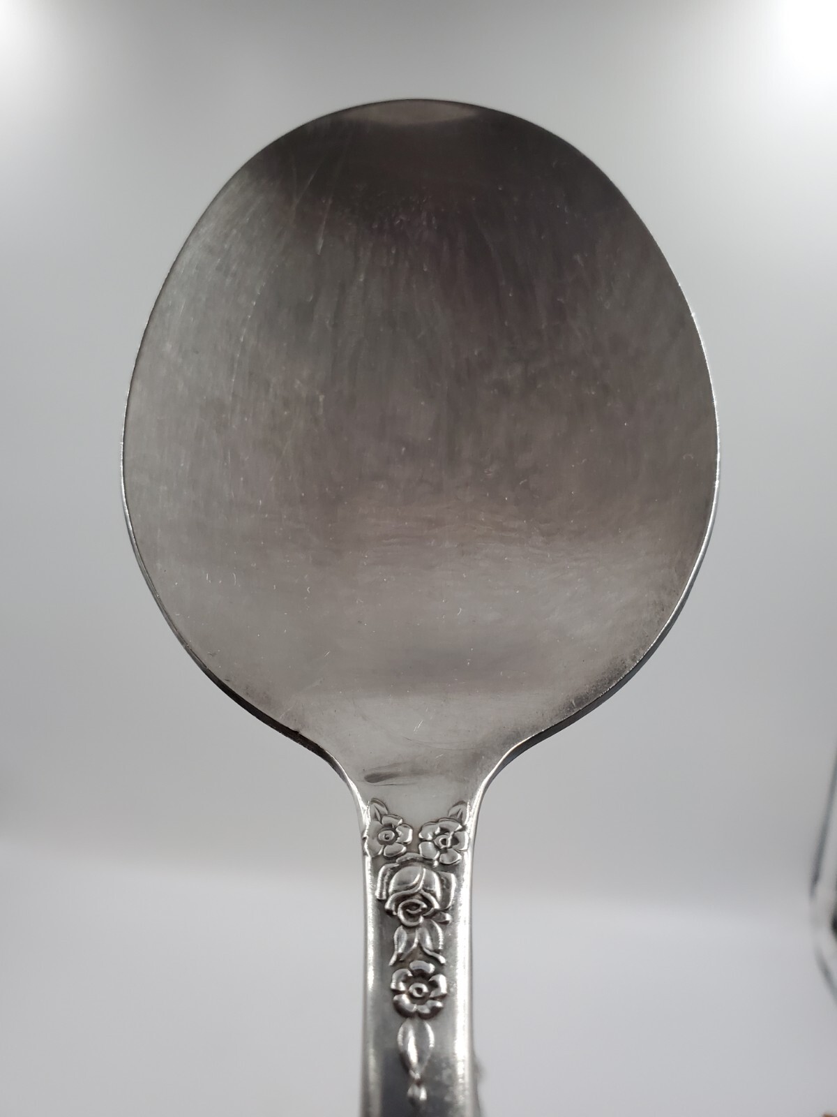 VTG King Edward Silverplate Holiday 1951 Pattern Fork & Spoon Salad Serving Set