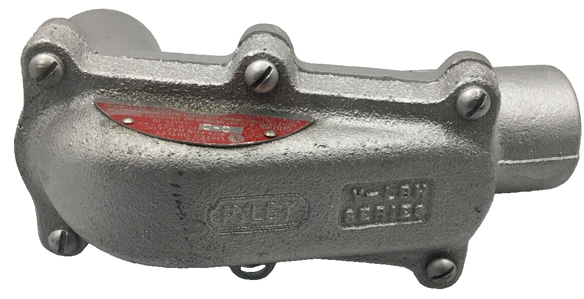 V-LBH50 PYLET EXPLOSIONPROOF DUST-IGNITION LB 1/2-INCH CONDUIT OUTLET BOX