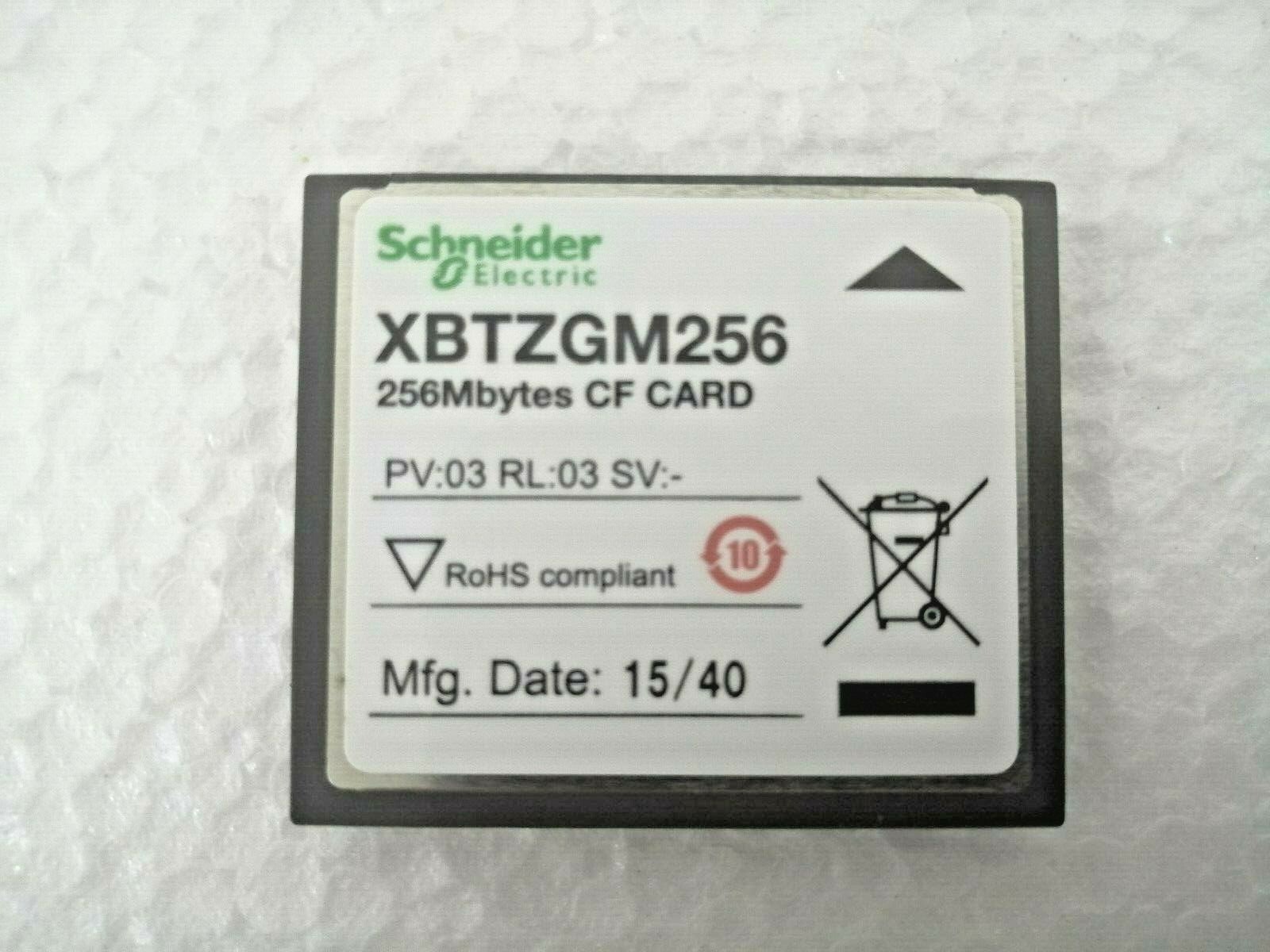 Schneider XBTZGM256 Compact Flash Memory Card 256 MB