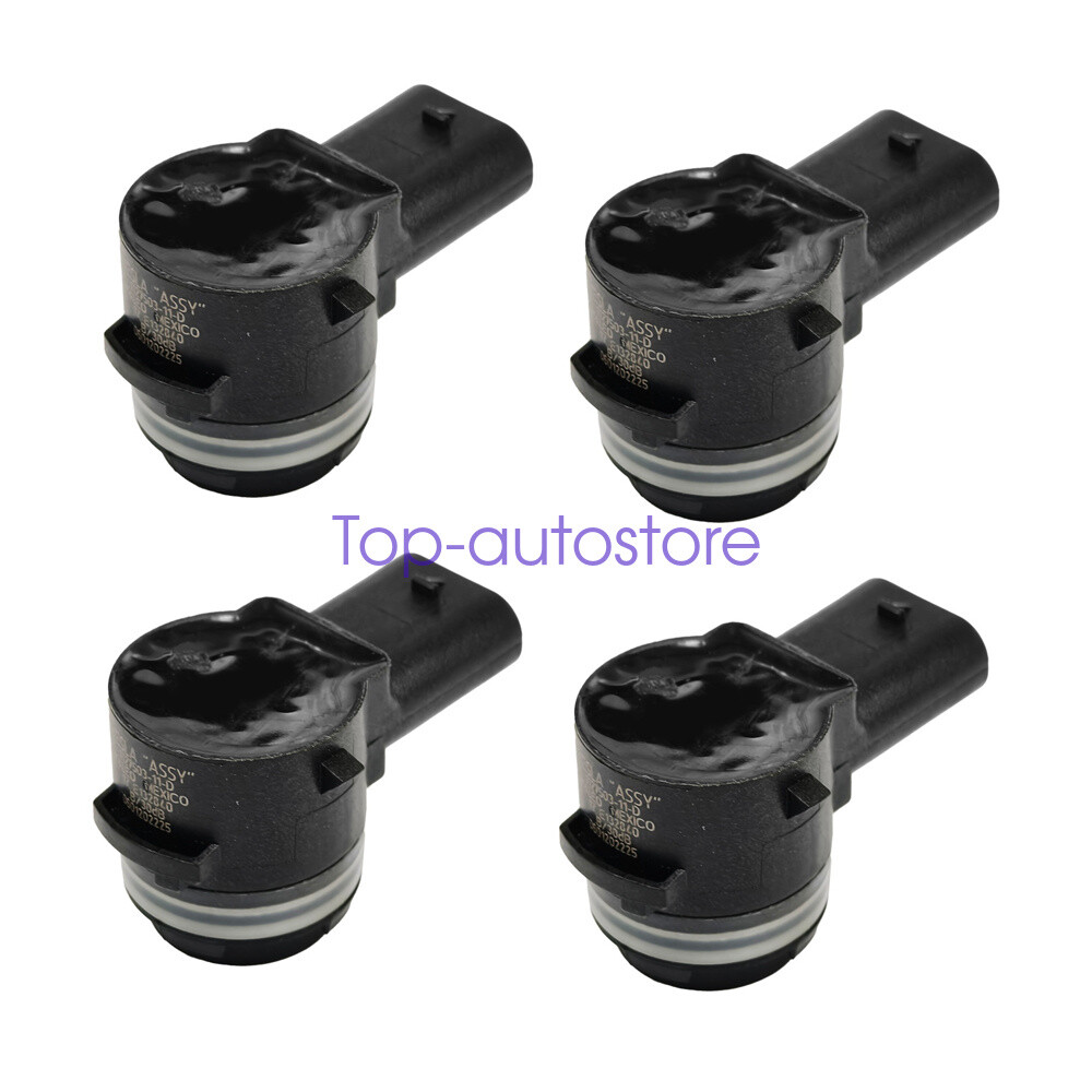 4PCS 2017-2022 Fits Tesla Model 3 / Y Bumper Parking Sensor White 1127503-11-D