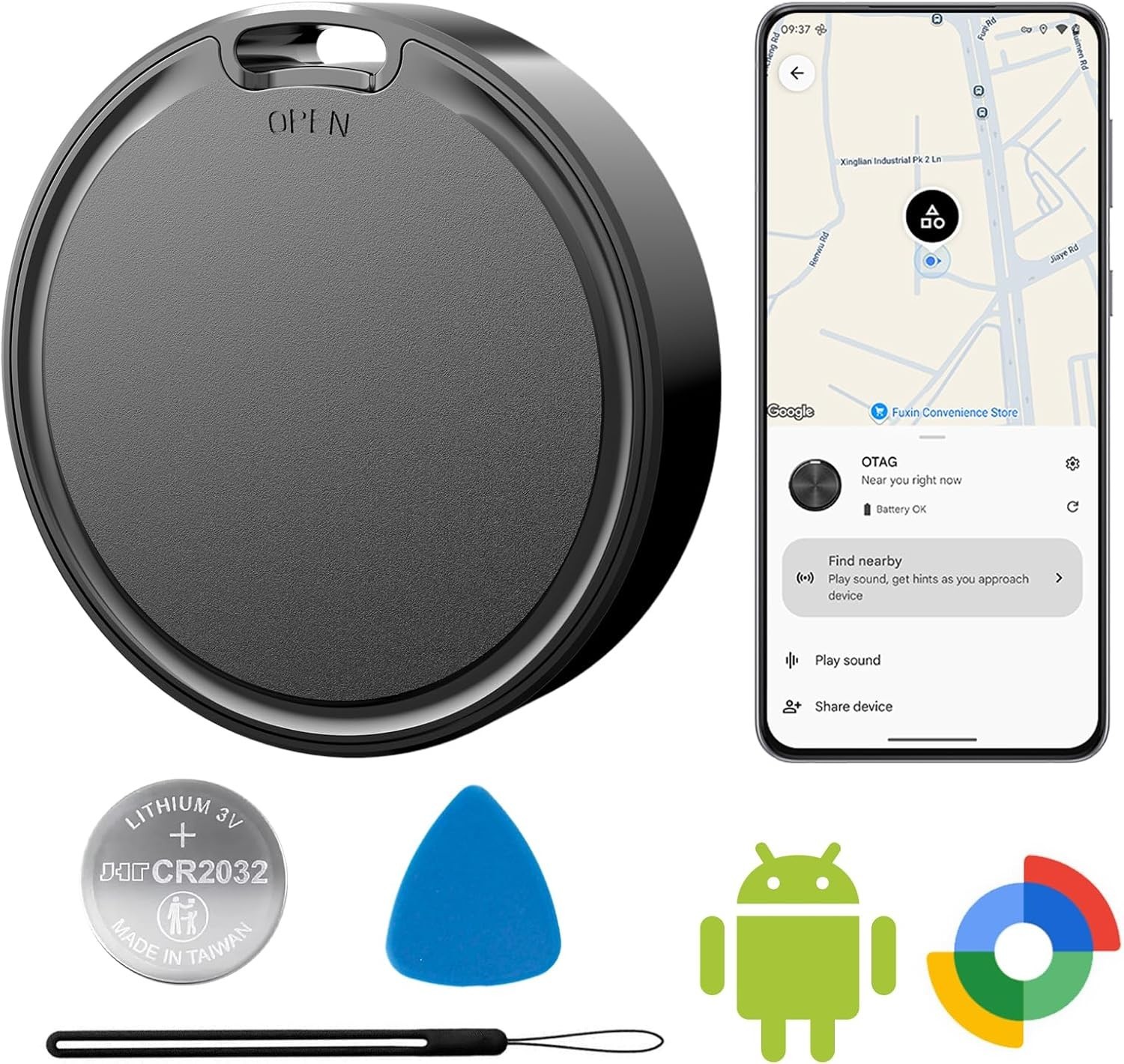Advanced Bluetooth Tracker Tags for Android - Shareable & Long-Lasting Solutions
