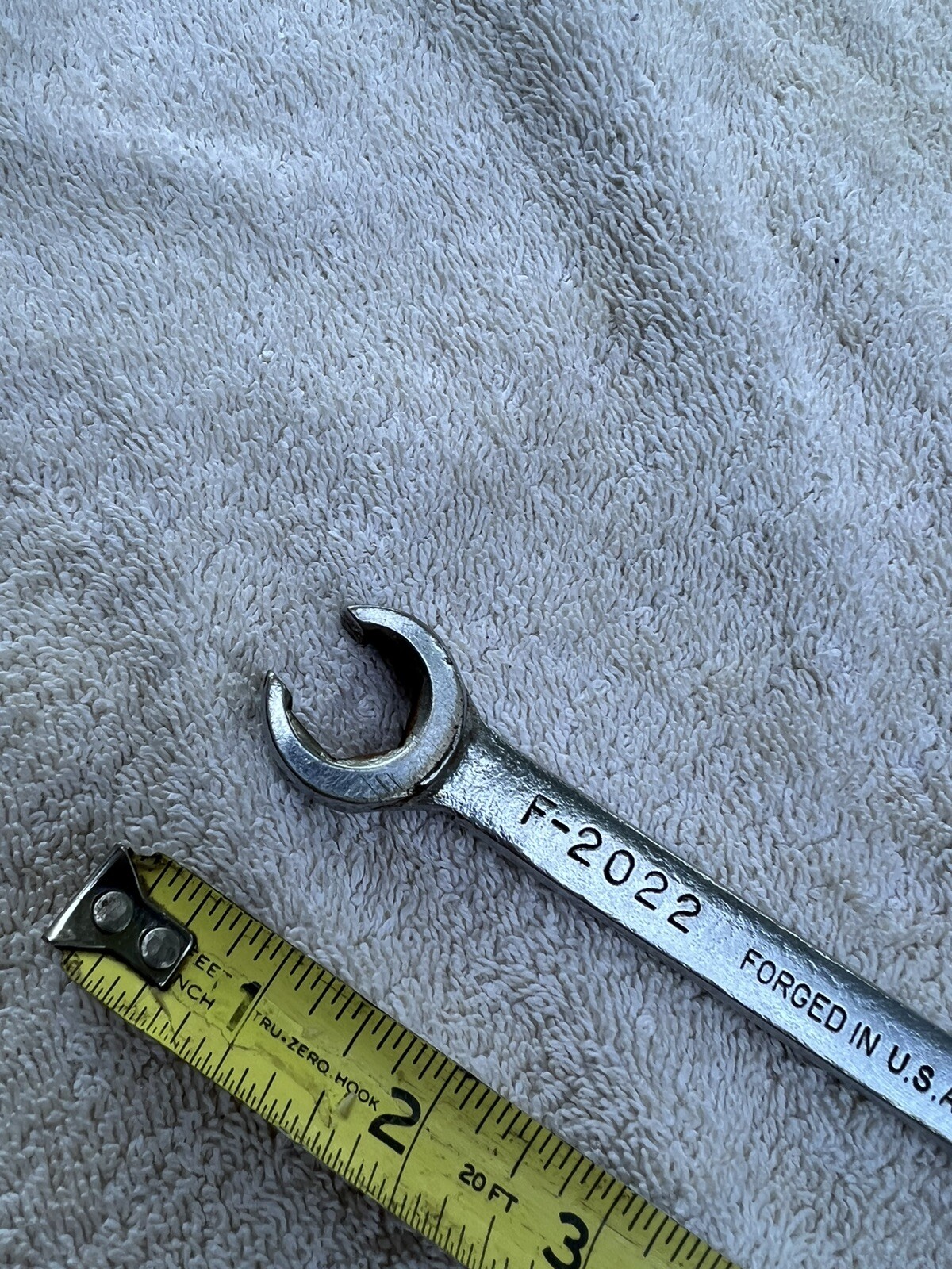 🇺🇸S-K Hand Tools F-2022 5/8" x 11/16" Open End Flare Nut Wrench🇺🇸