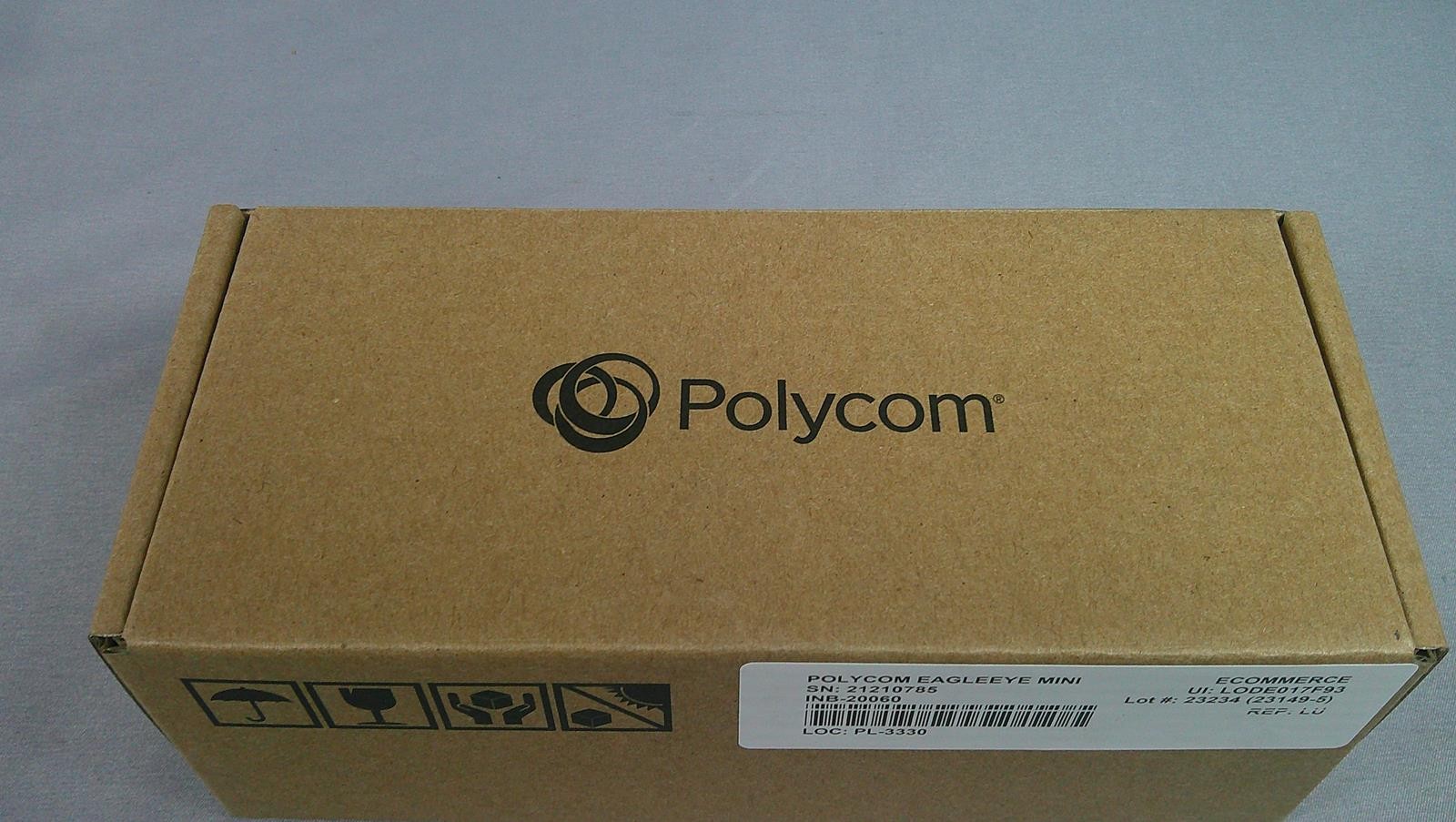POLYCOM EAGLEEYE MINI USB HD Video Conferencing Camera Webcam ***NEW OPEN BOX***