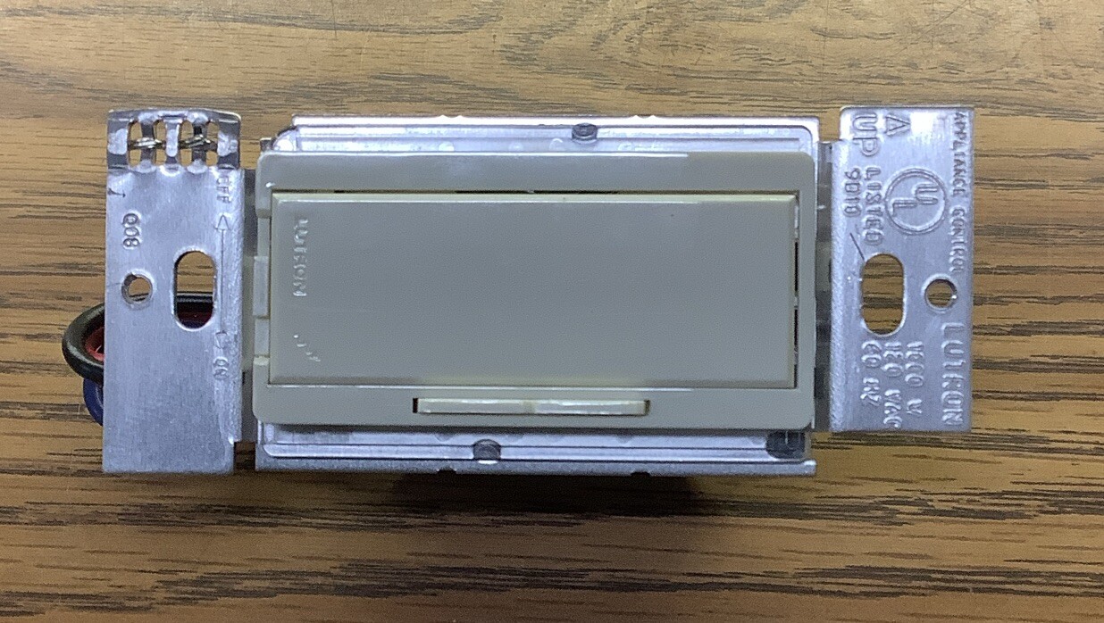 NOB Lutron Homeworks HD-RD-AL Accessory Dimmer