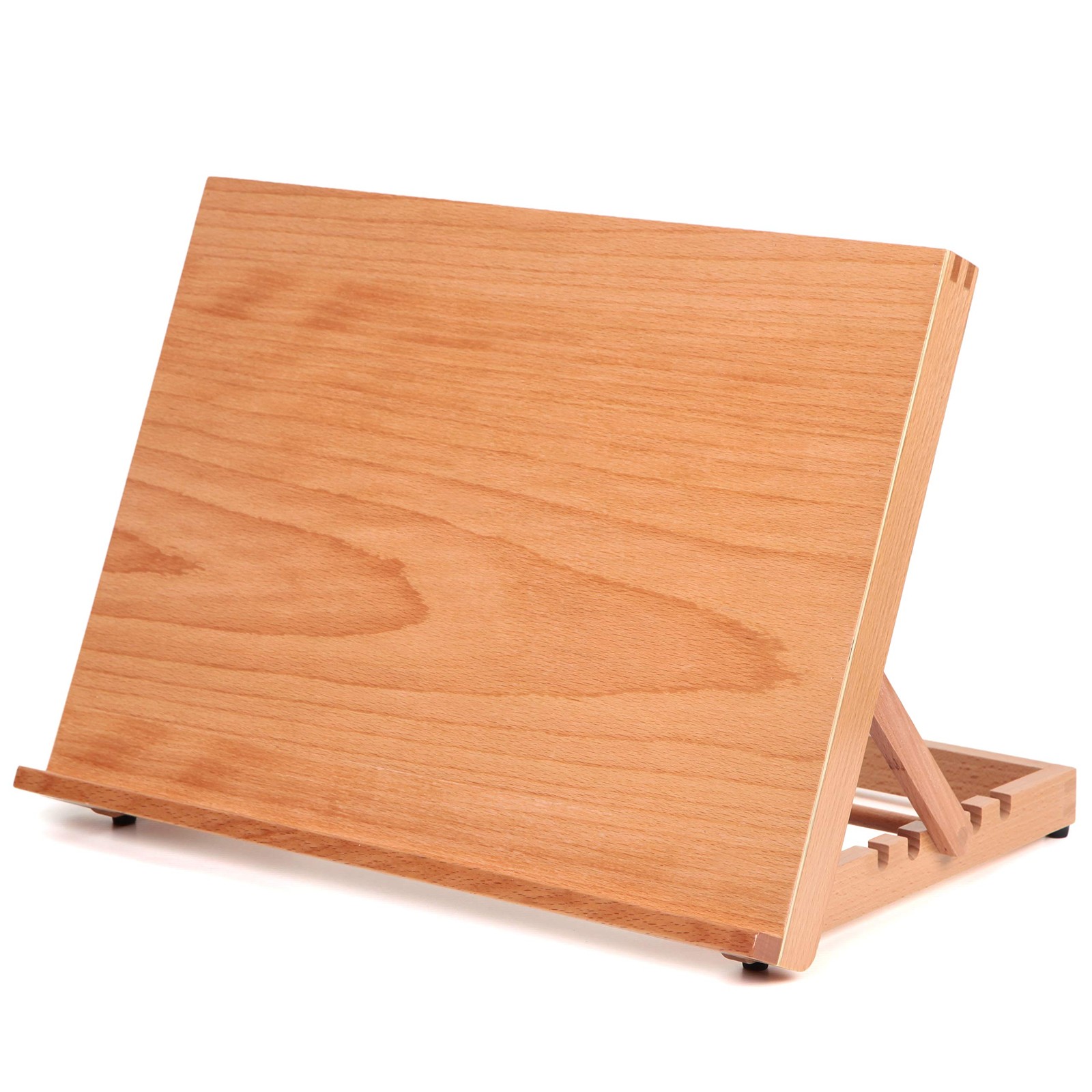 Falling in Art 5-Position Wood Drafting Table 16 1/2'' L x 12 1/8'' W, brown