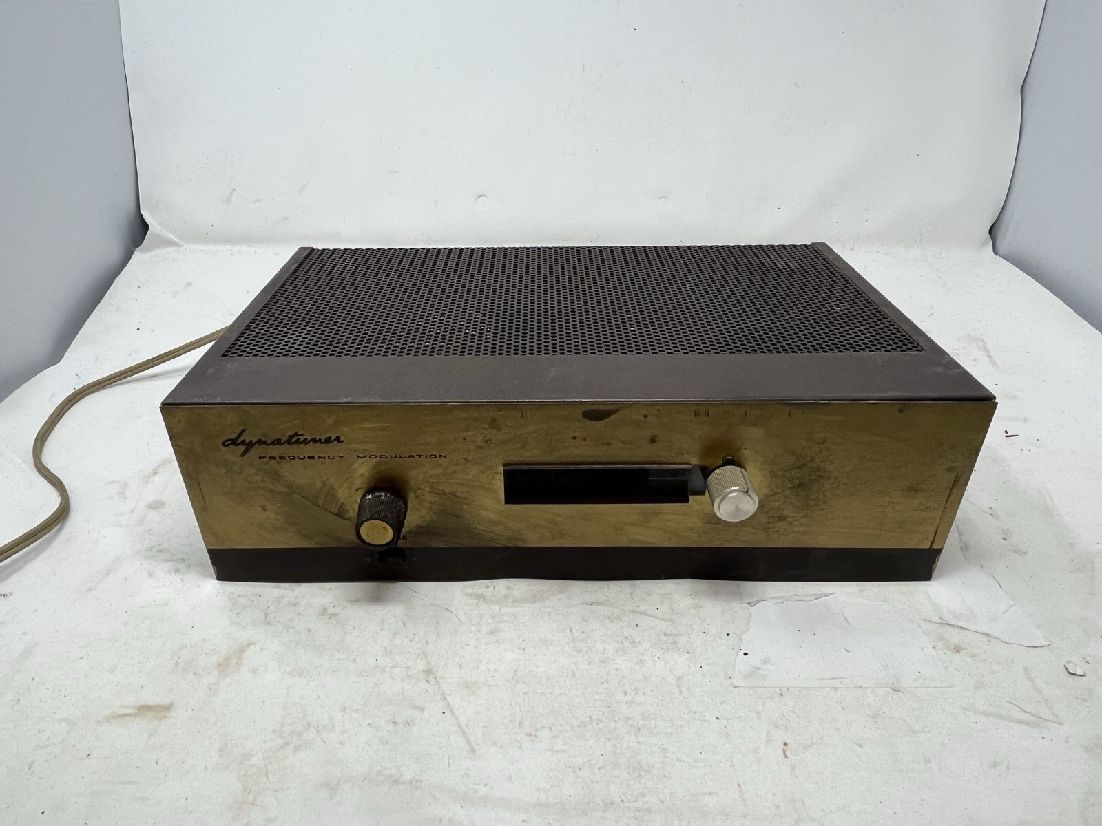 Vintage Dynakit Dynatuner FM-1 Tube FM Tuner Wired Tubed Untuned Estate