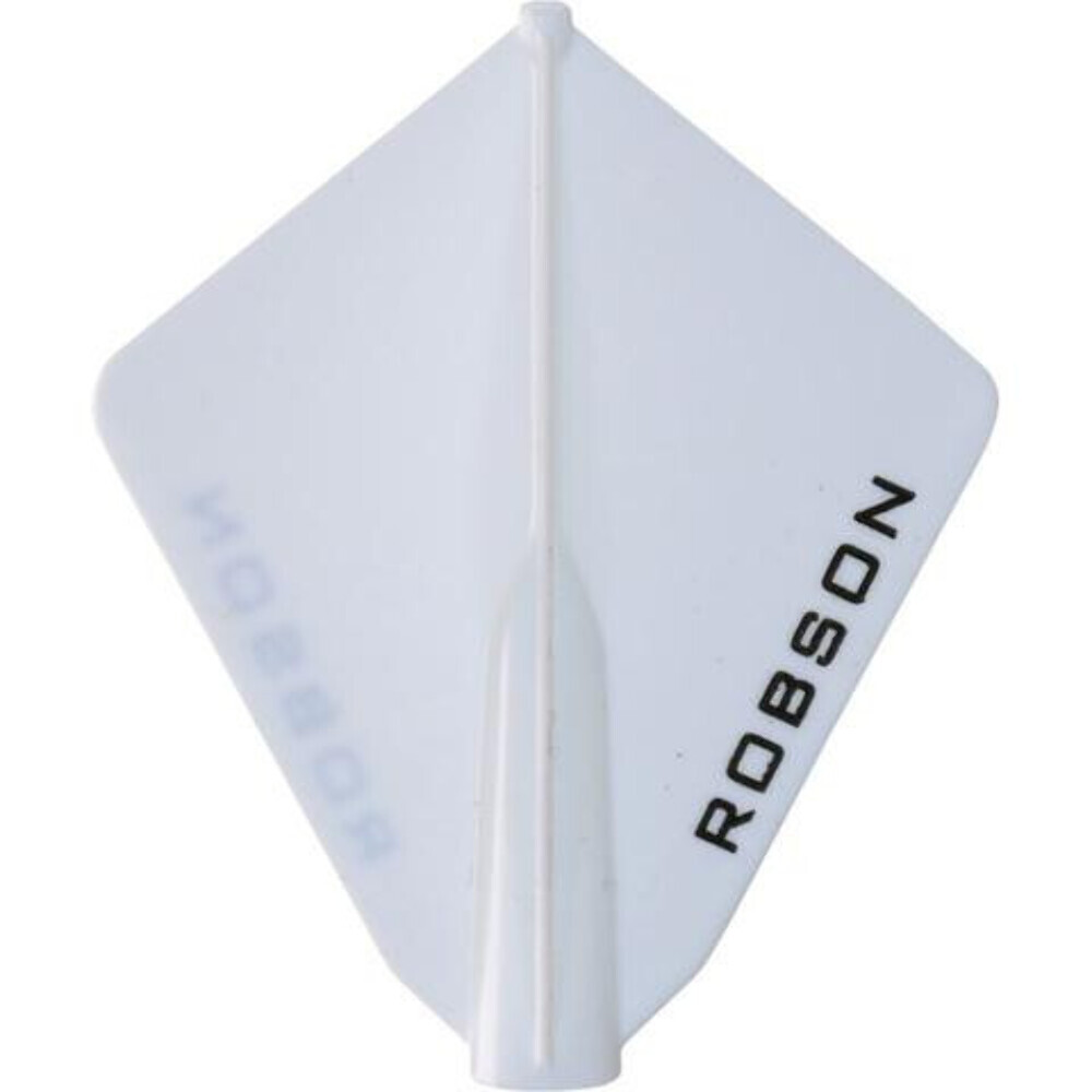 Robson Plus Dart Flights Astra White