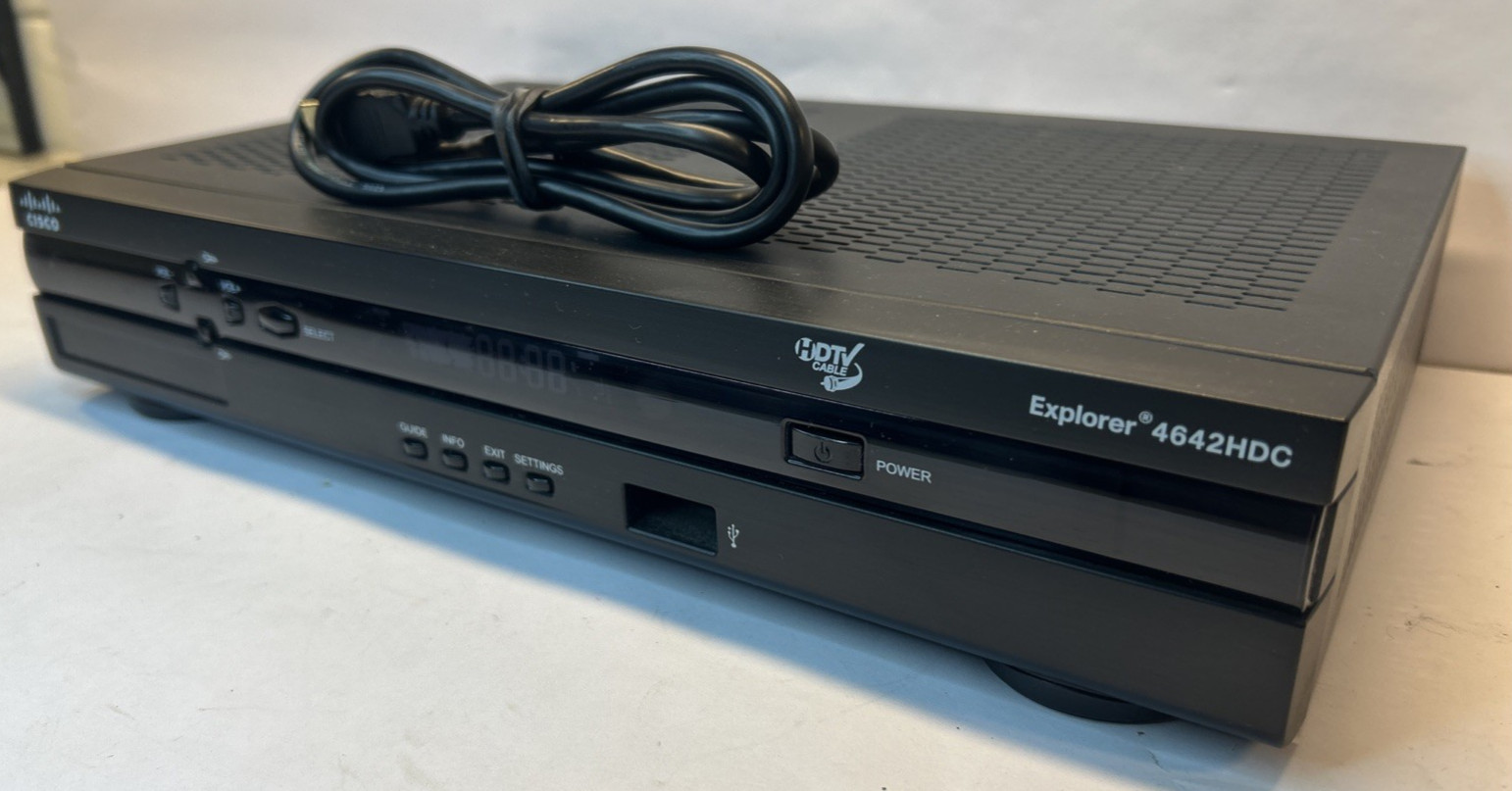 Cisco Explorer 4642HD Cable CATV Receiver with HDMI cable