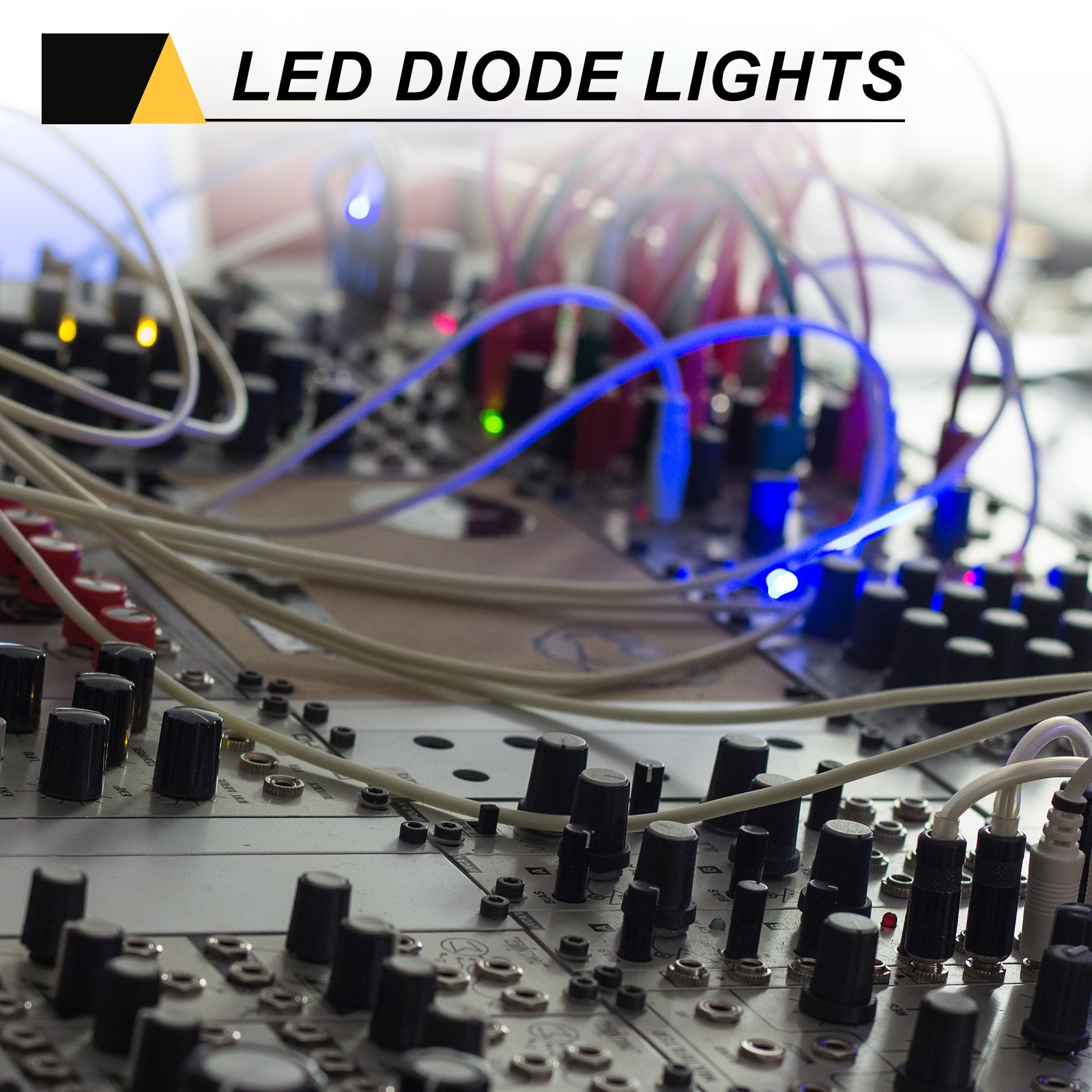 100pcs 5mm LED Diode Lights, Purple Light DC 12V for Electronics Components
