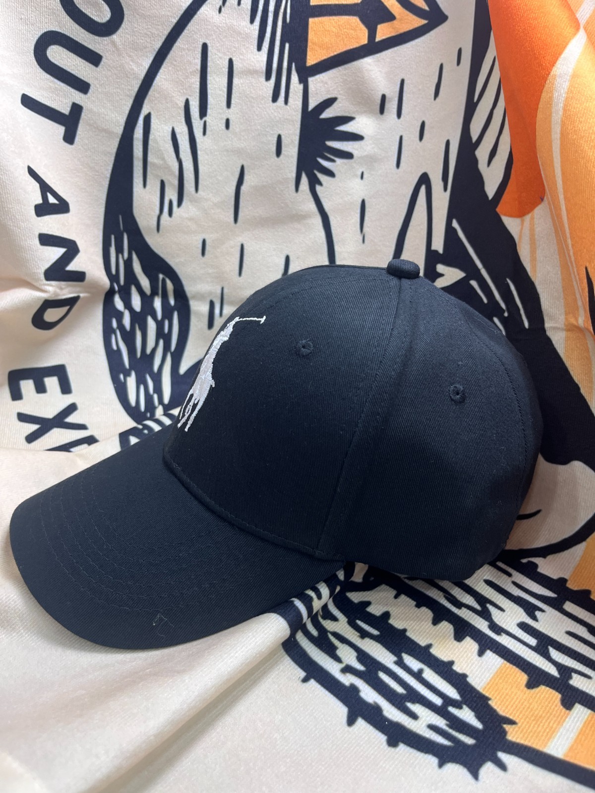 POLO #3 Men's Casual Black Baseball cap Adjustable