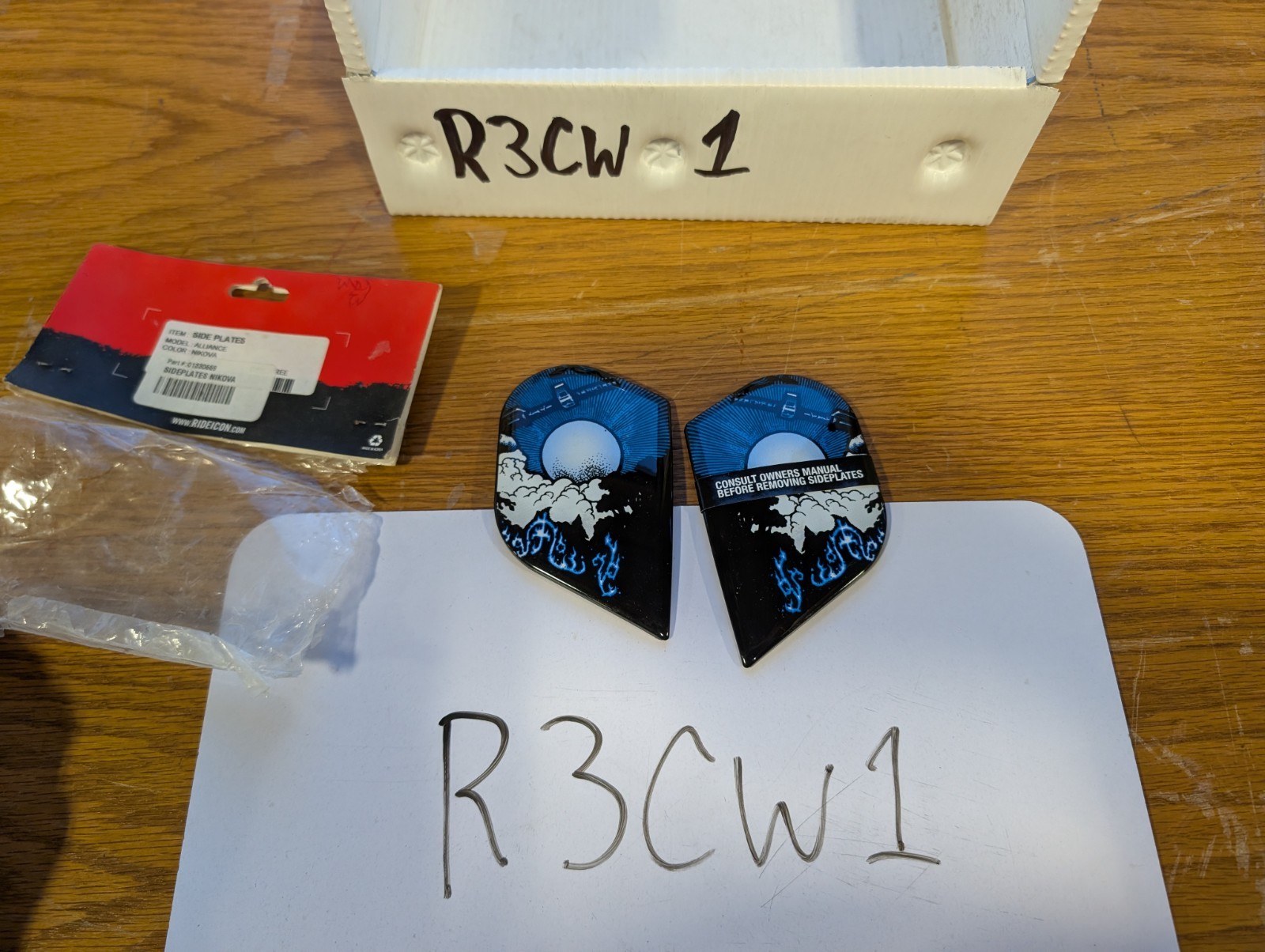 ICON ALLIANCE 0133-0669 SIDE PLATES NIKOVA (R3CW1)