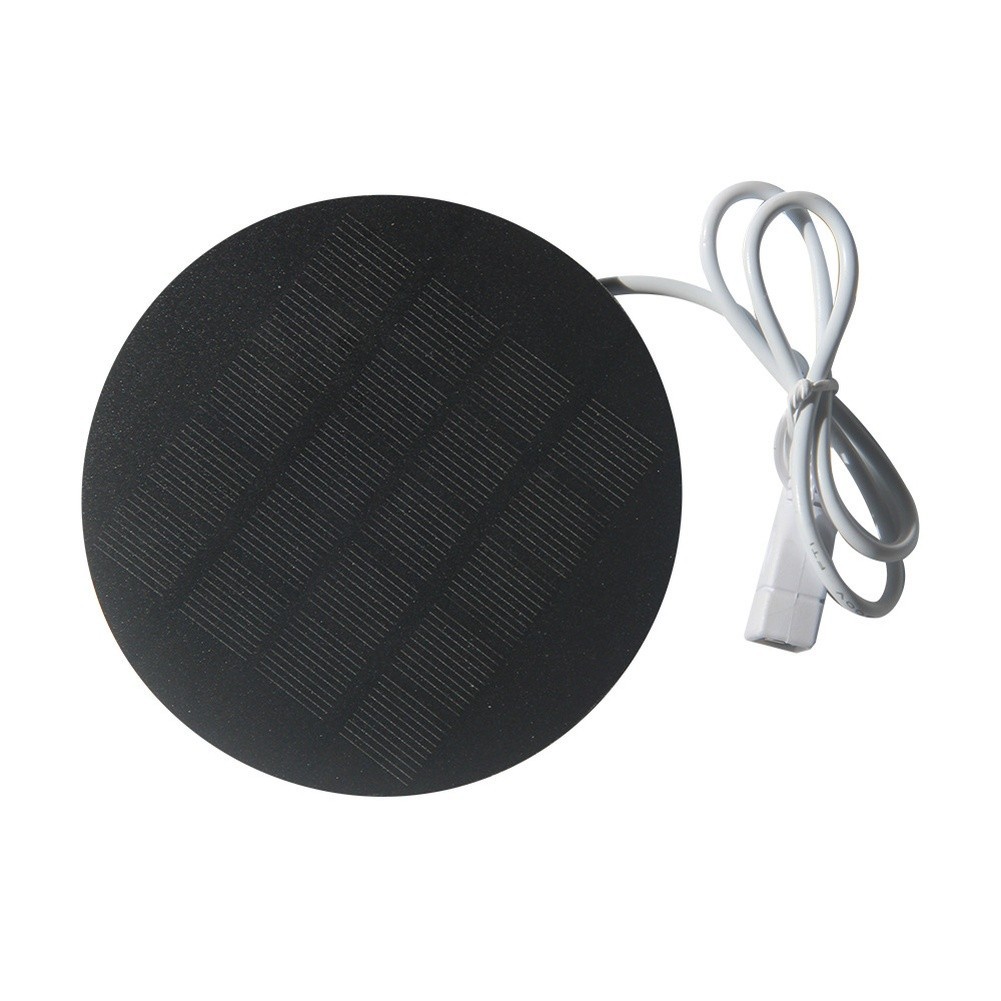 1.2W Monocrystalline Silicon Solar Panel 5V USB Output for Travel and Outdoors