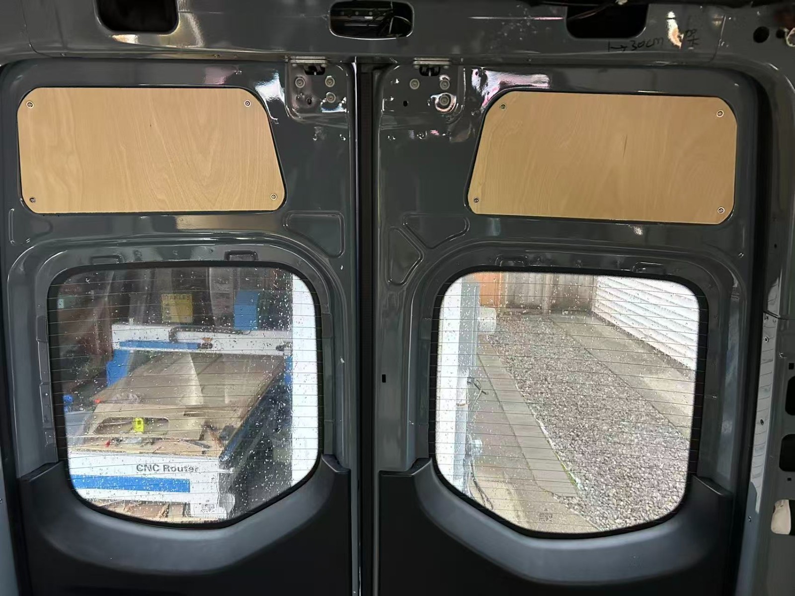 Tested Working Sprinter Tailgate Panel Design CNC digital cutting DXF file 2019+