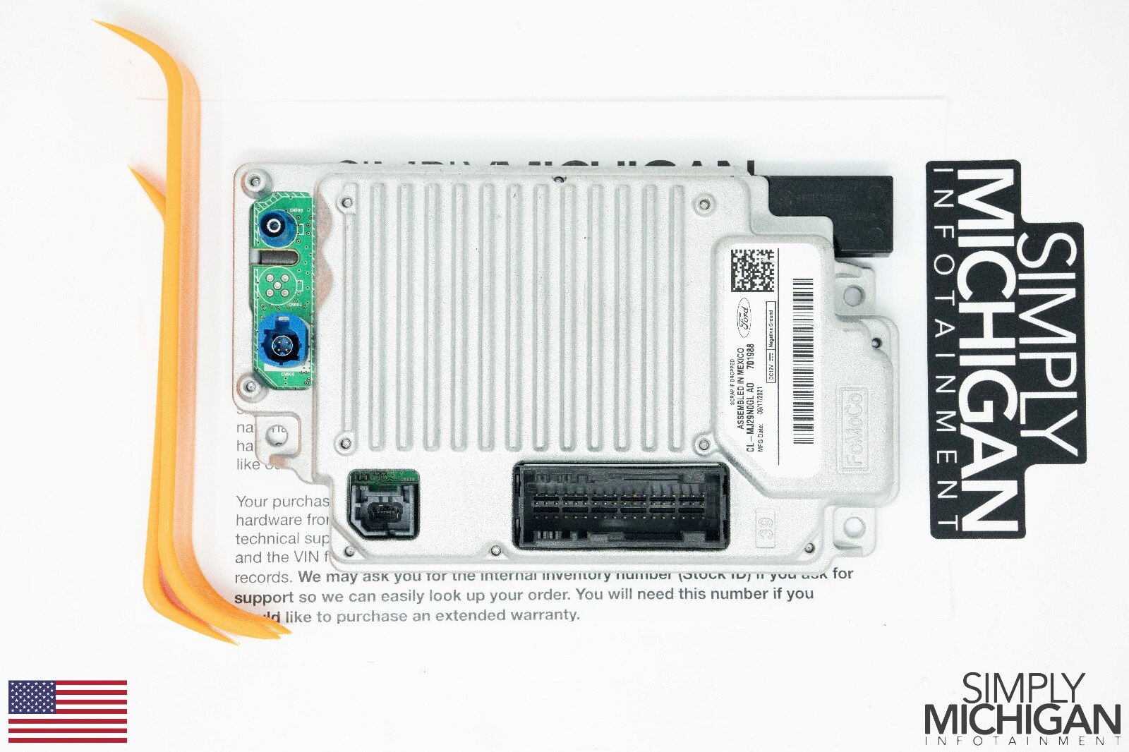 Ford Sync 3 Replacement APIM without Navigation - VIN Programmed 3.4