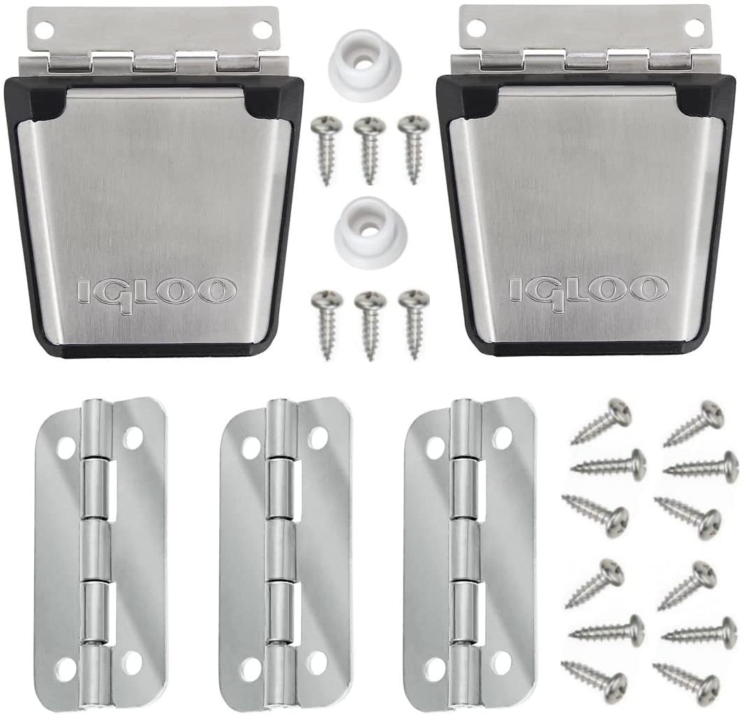 Cooler Stainless Steel Latch And Hinge Parts Kit NEW
