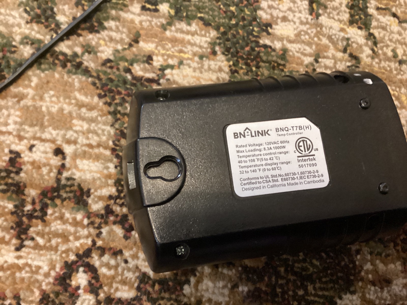 Century BNQ-T7B(H) Digital Cooling Temp Controller for Heating Device Used