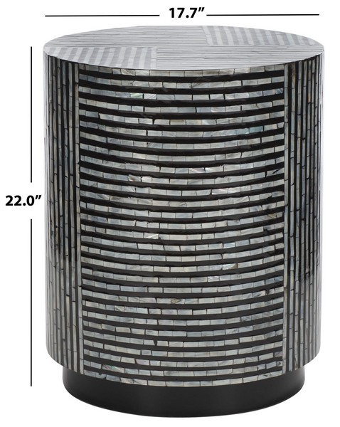 Safavieh HARLON ROUND ACCENT TABLE, Reduced Price 2172793889 STL1803A