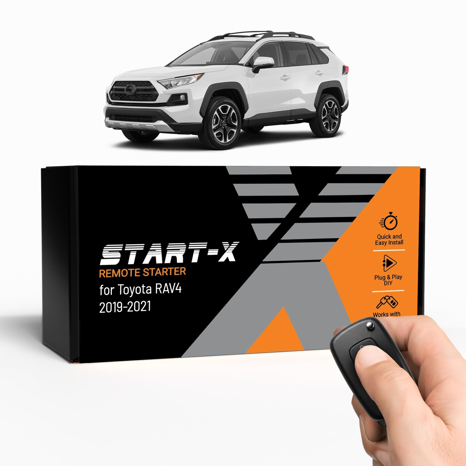 Start-X Remote Starter Kit for Toyota RAV4 (2019, 2020, 2021) Vehicles |...