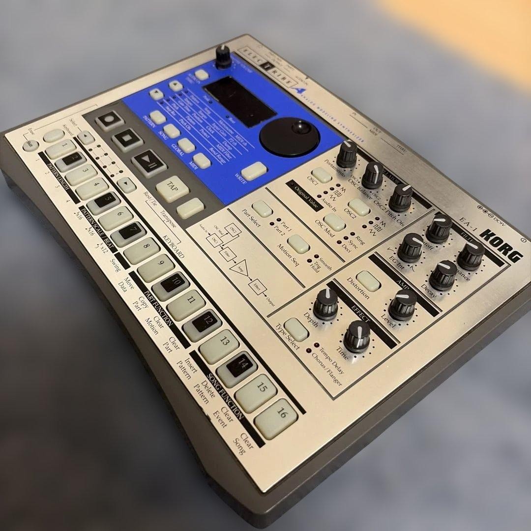 KORG EA-1 Electribe Analog Modeling Synthesizer Silver #0002