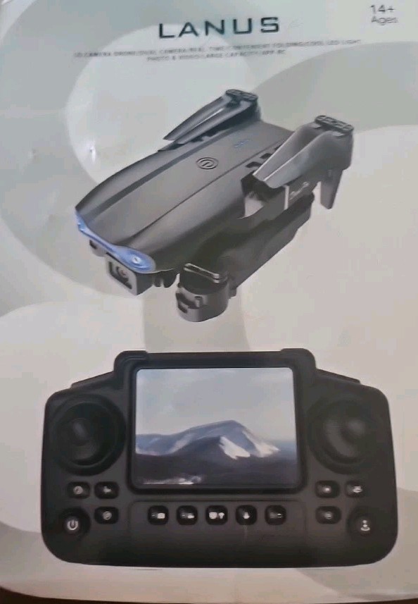 LANUS Camera Drone Remote Control Foldable Design for 14+ Ages High Performance