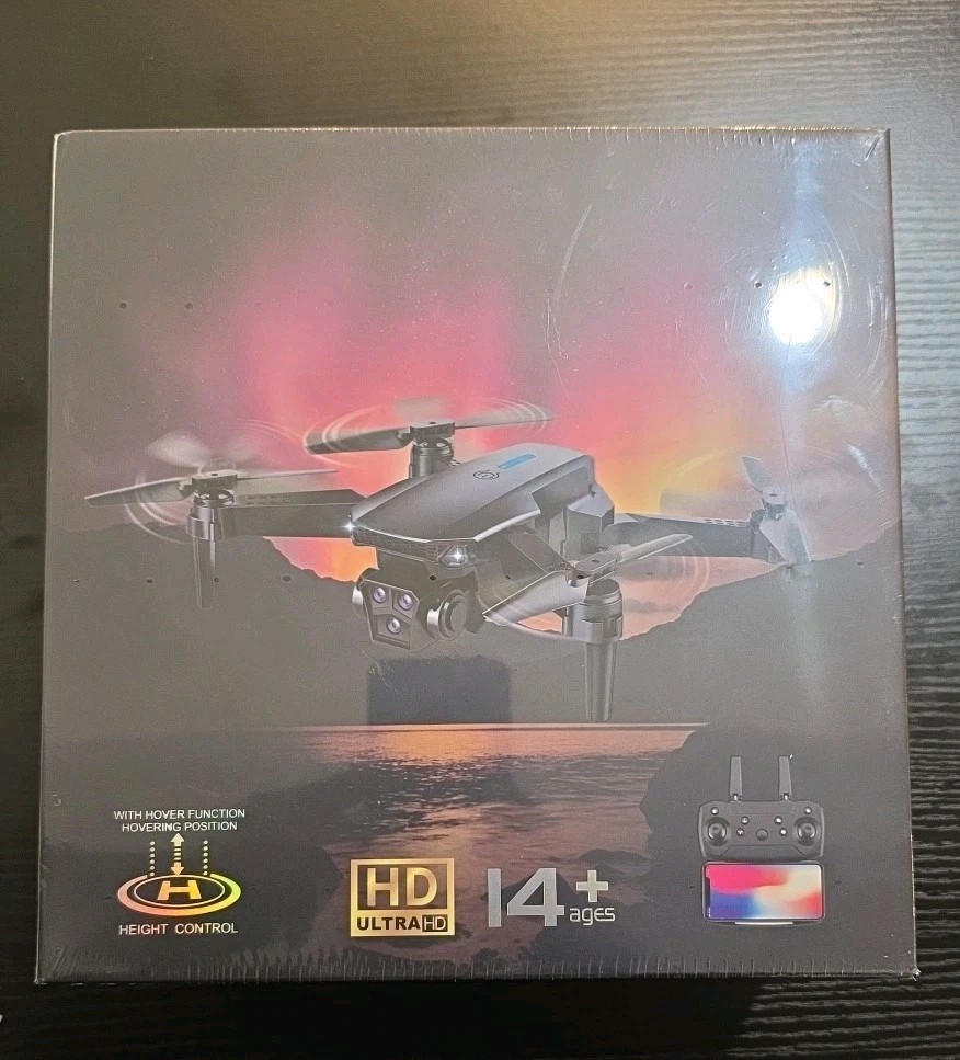 S70 DMES Smart Foldable HD Camera Quadcopter Drone RC Height Control Black