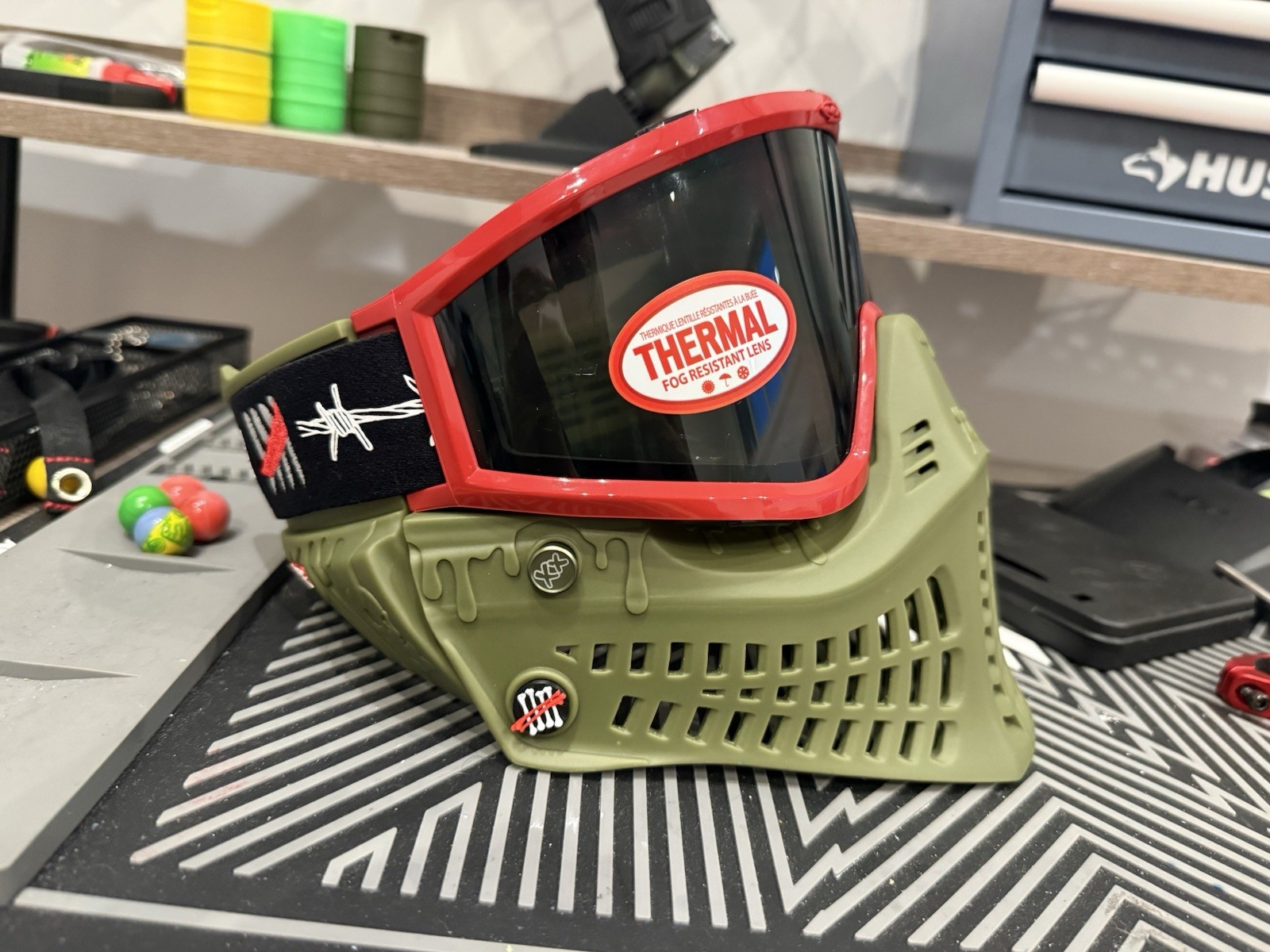 Superdead Paintball Mask Full Build
