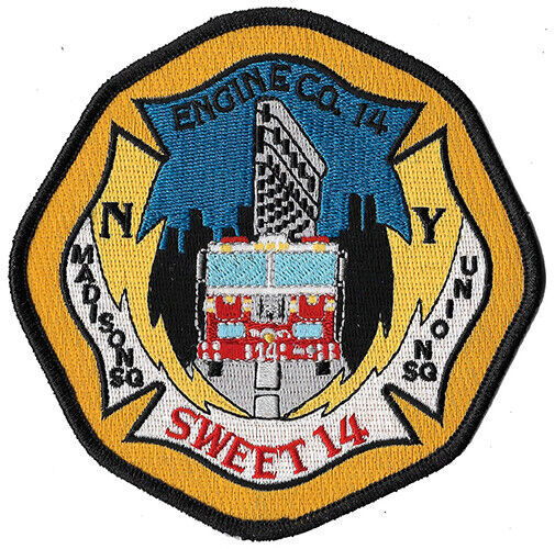 New York City Engine 14 - Union Square Sweet 14 NEW Fire Patch