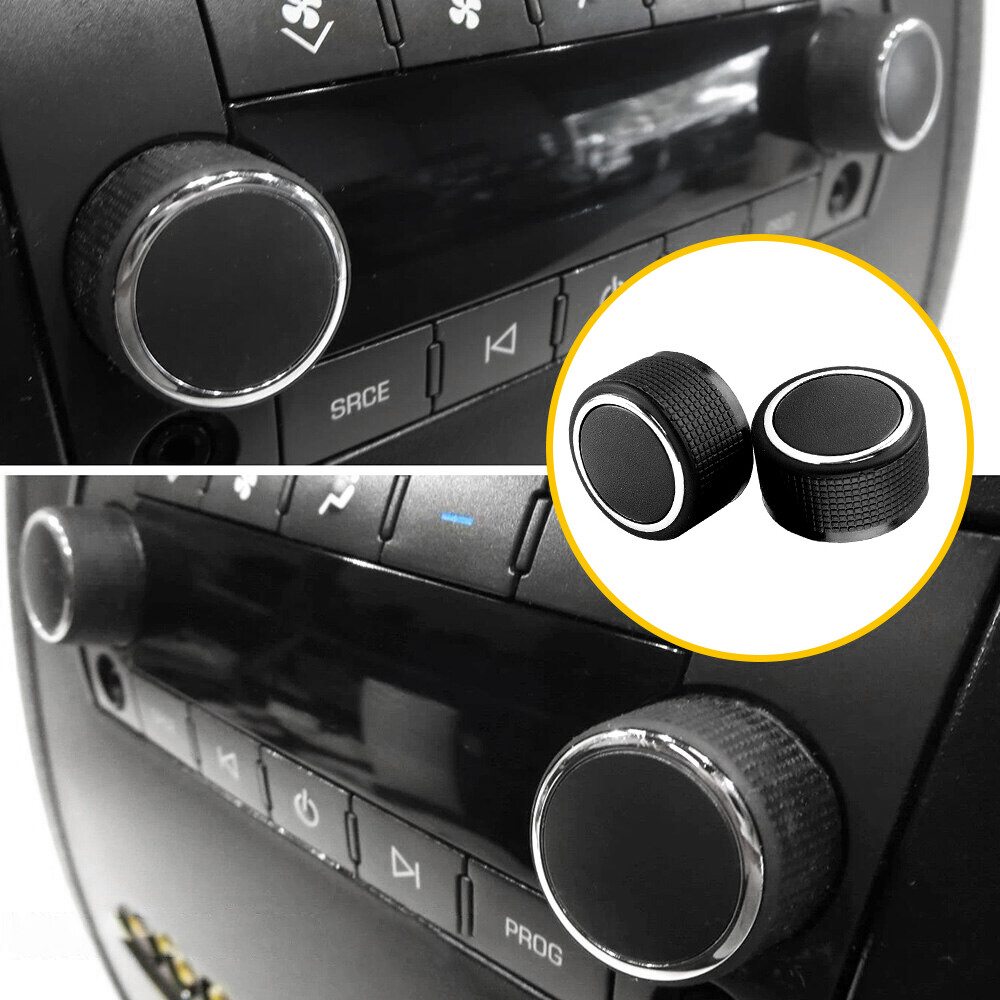 For 2007-2011 CHEVY SILVERADO TAHOE YUKON CLIMATE CONTROL A/C HEATER KNOB KNOBS
