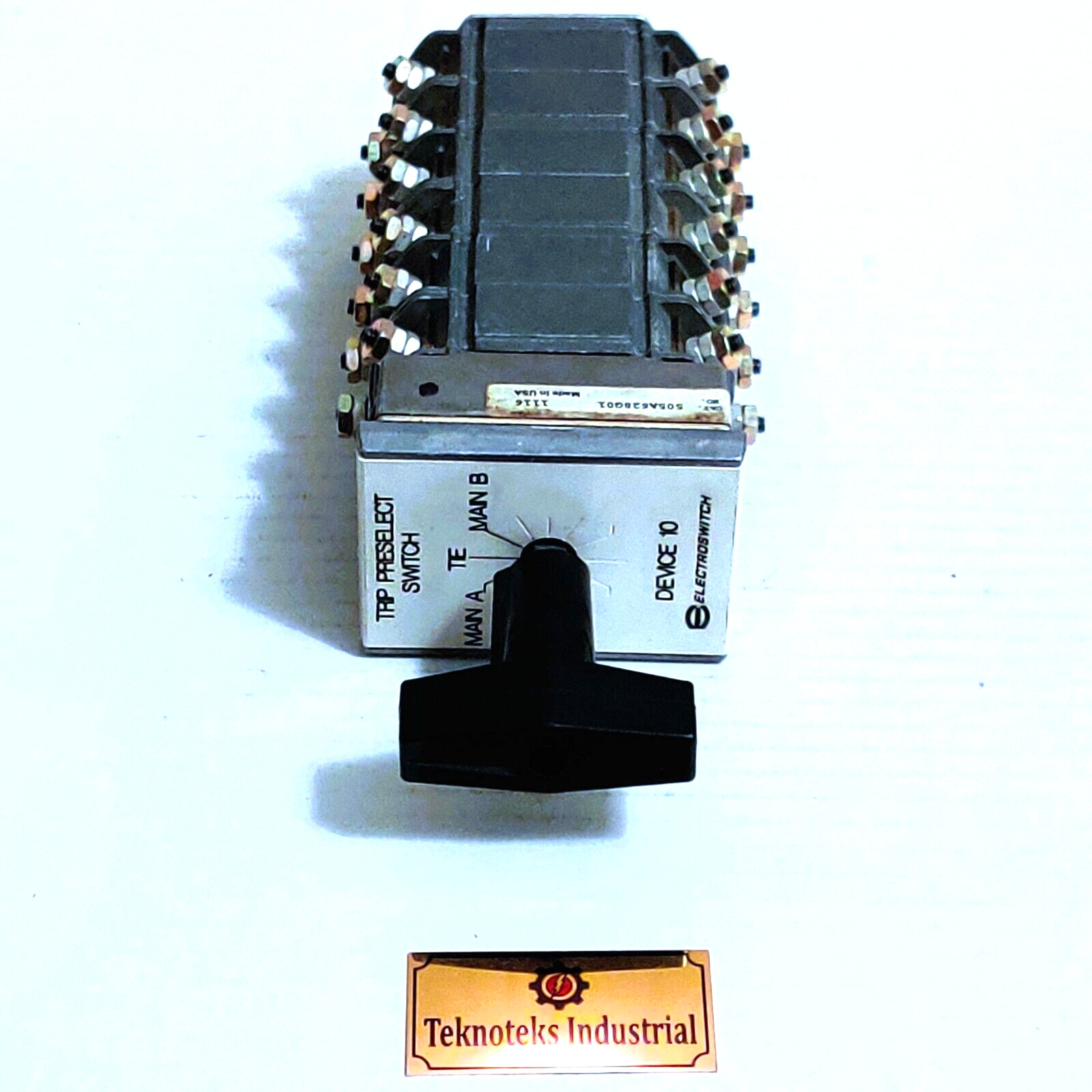 ELECTROSWITCH 505A628G01 TYPE W-2 ROTARY SELECTOR SWITCH