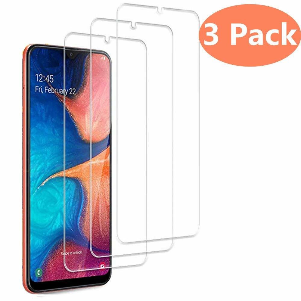 3x For Samsung Galaxy A10e/A20/A30/A50 Tempered Glass Clear Screen Protector