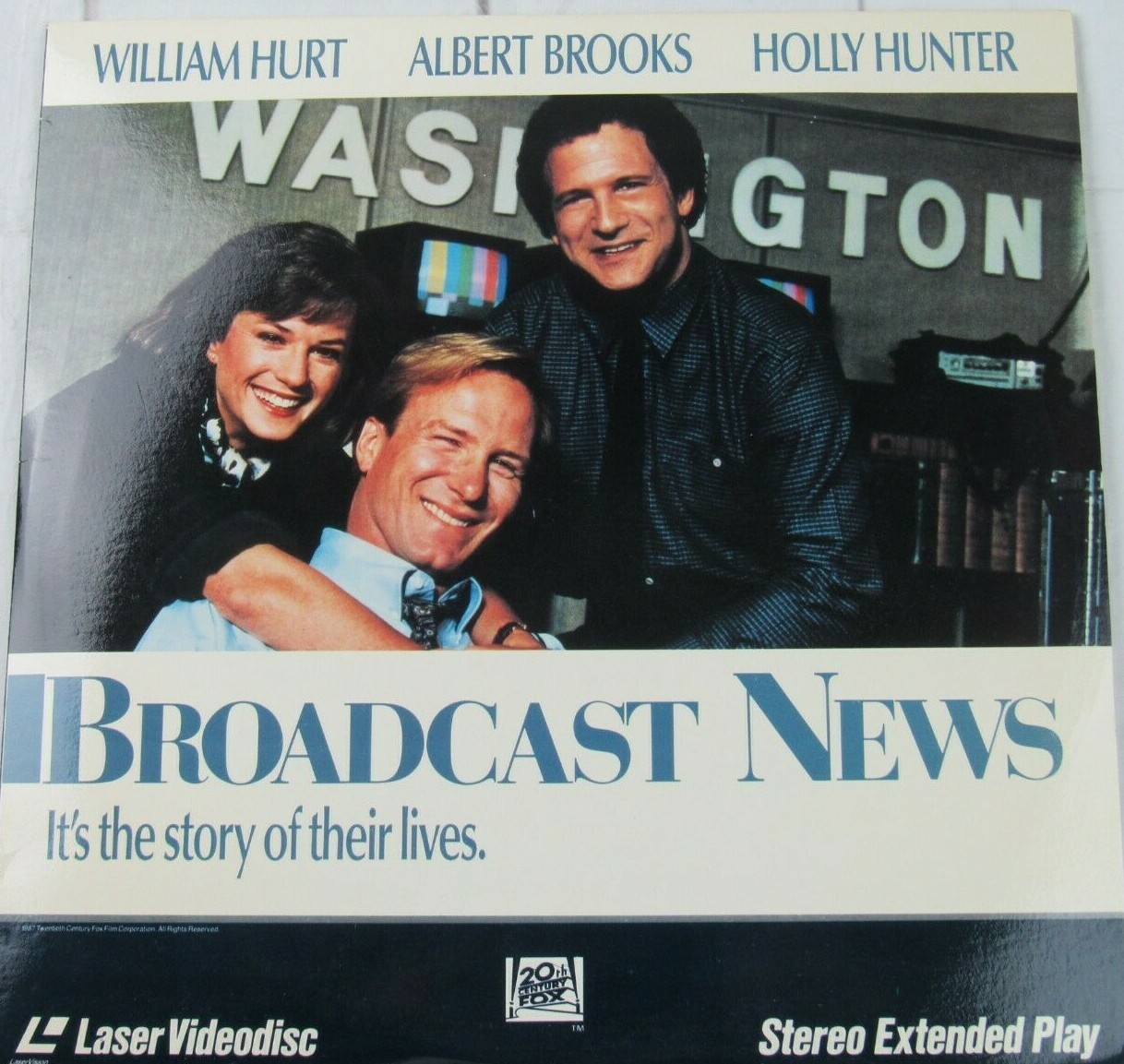 Broadcast News, William Hurt, Extended Play Laser Disc R