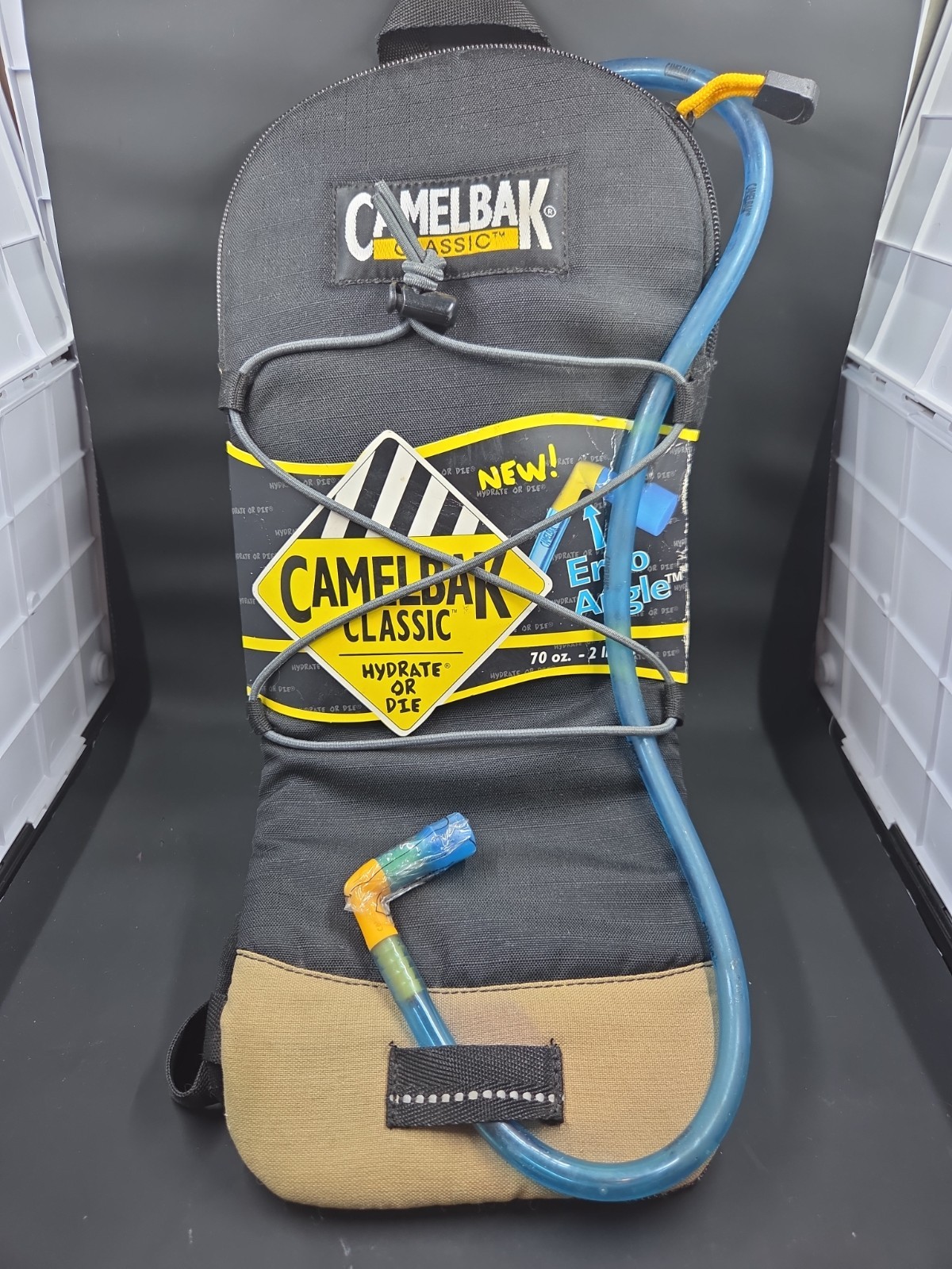 70 Ounce Camelback Classic With Ergo Angle, Black, New Never Used