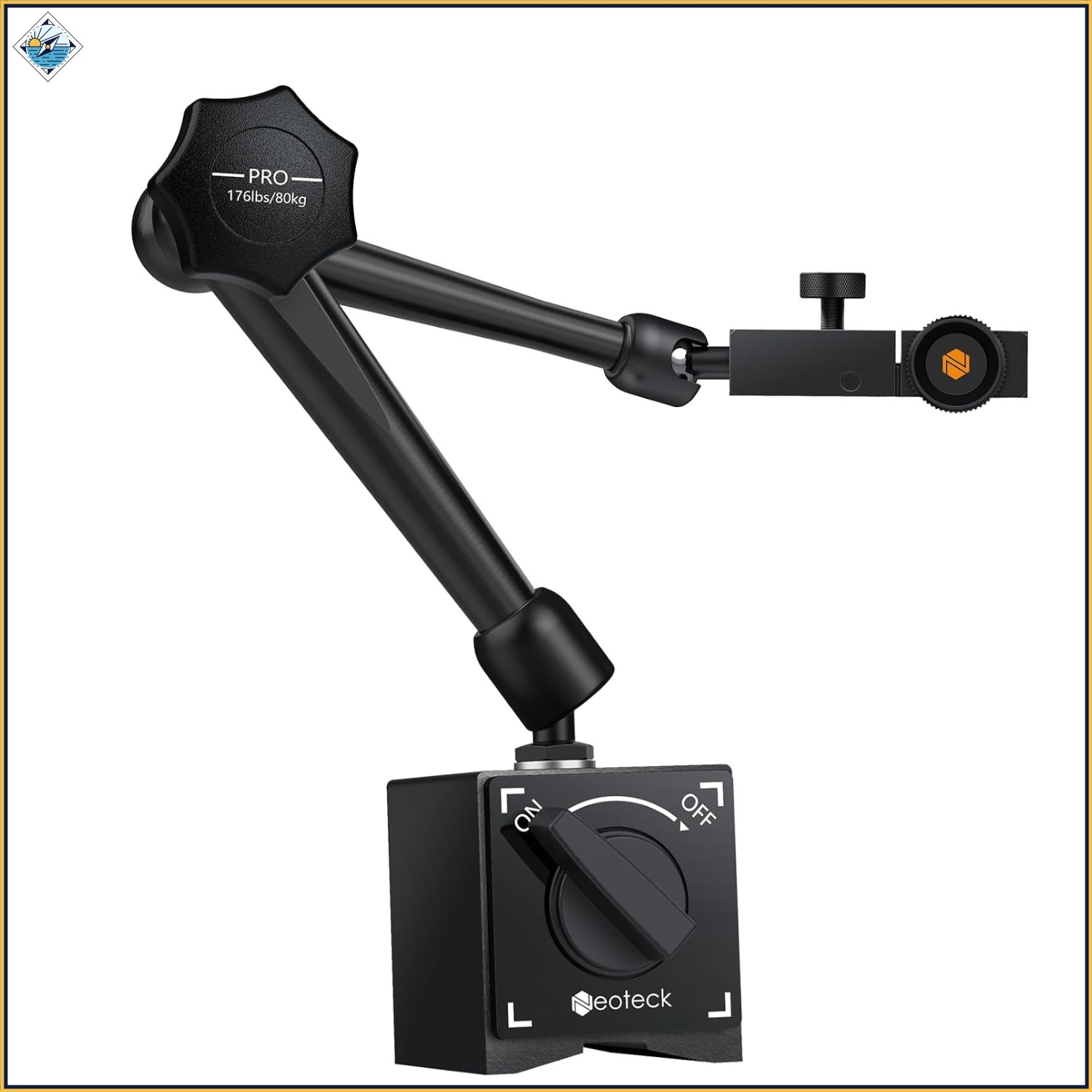 Adjustable Magnetic Base Stand with Strong Stability for Testing Instruments