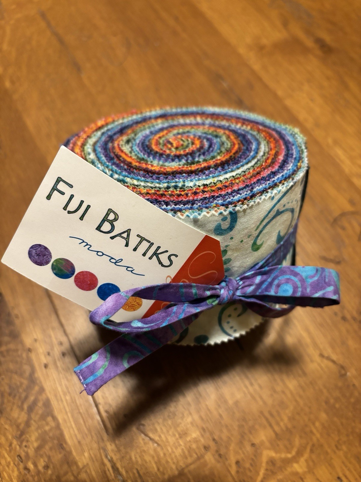 Fiji Batiks Jelly Roll of (40) 2.5” Strips By Moda Fabrics