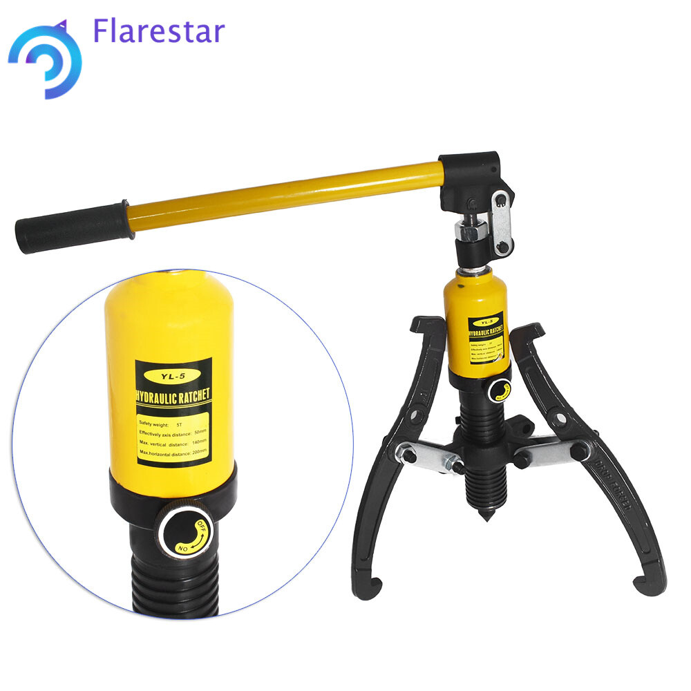 Hydraulic Gear Puller Set Separator Tool 5 Ton Wheel Pulling Hub Bearing