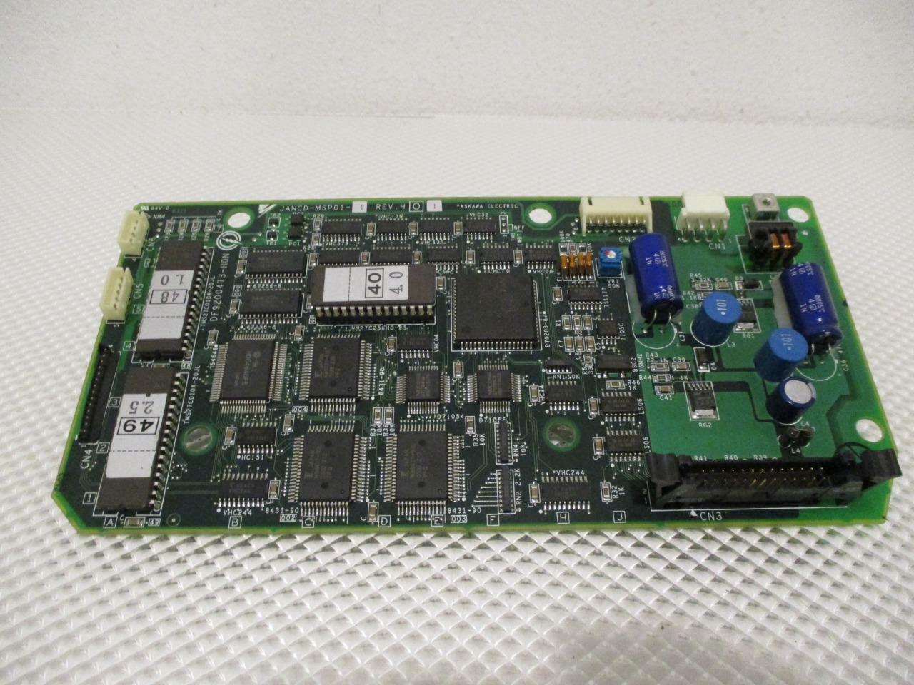ONE USED YASKAWA ELECTRIC CIRCUIT BOARD JANCD-MSP01-1.