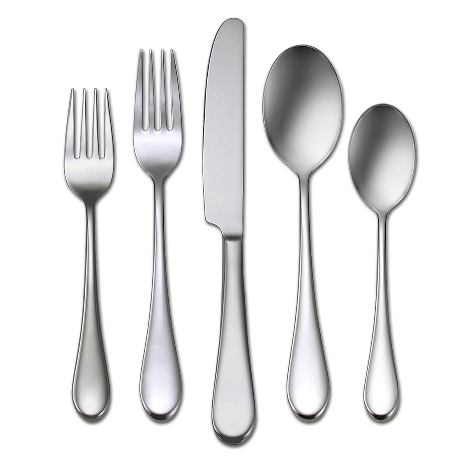 Icarus 20 Piece Flatware Set Service For 4 Stainless Steel Dining Cutlery