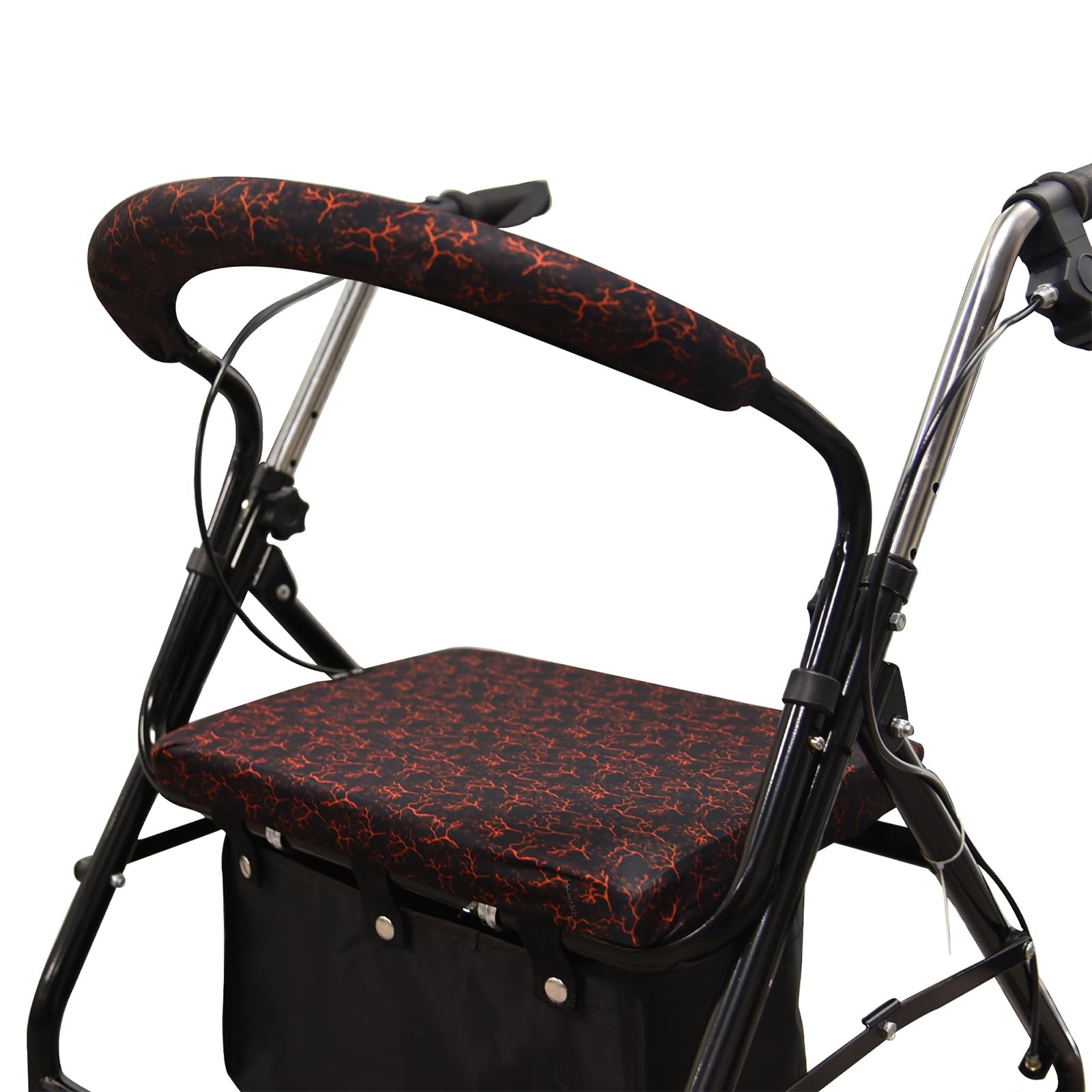 Rollator Walker Seat & Backrest Rollbar Covers Set - Adjustable Starry Star
