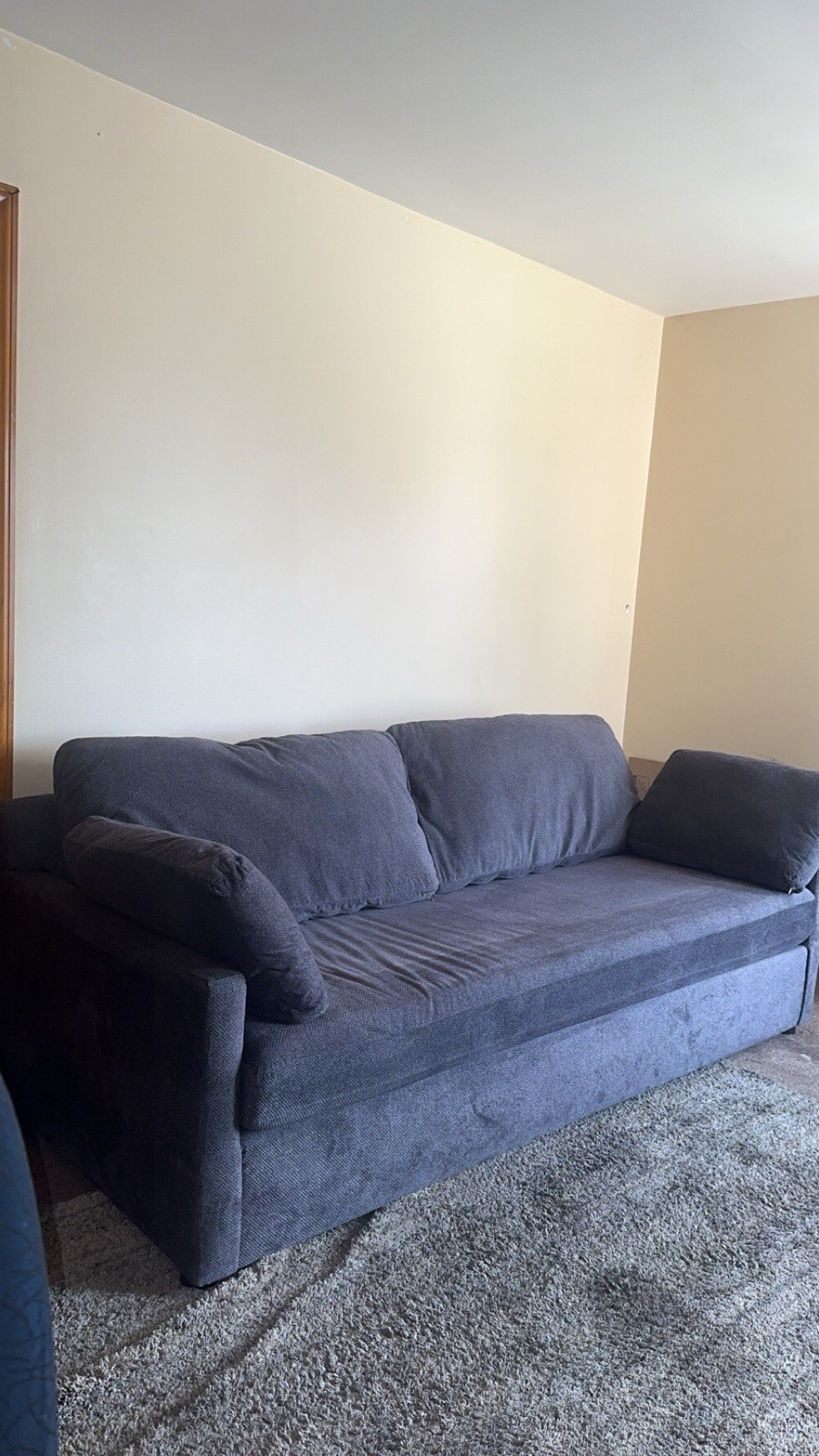 Lena Sleeper Sofa Bed Reversible Seat Cushions And Back Pillows