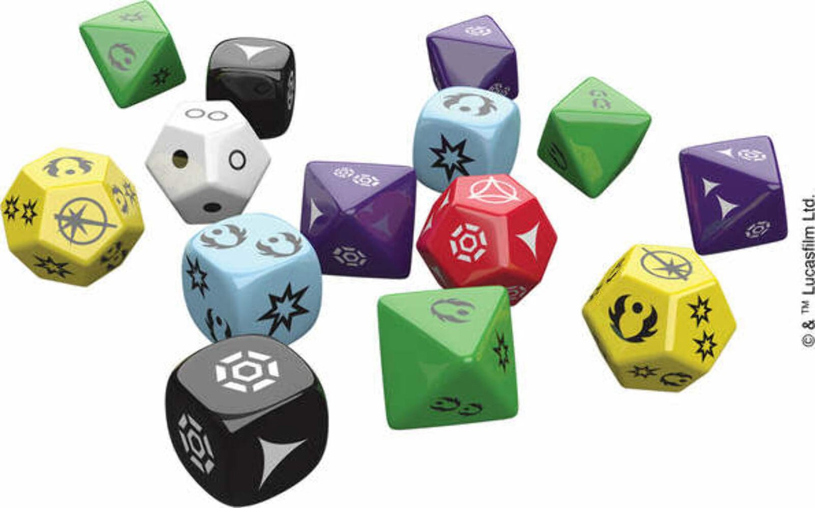 Star Wars Roleplaying Dice