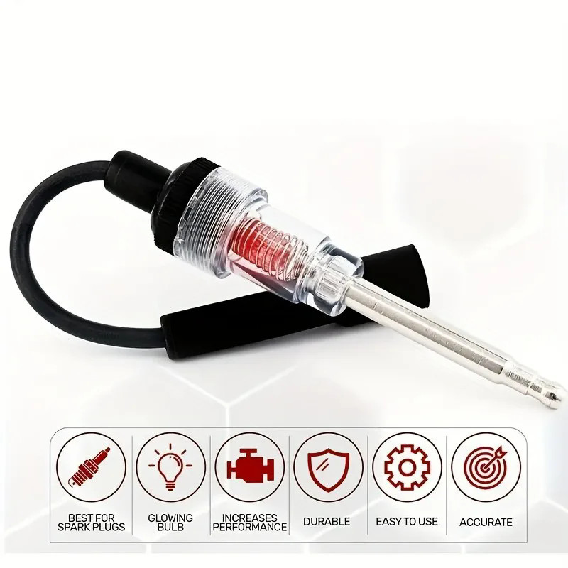 Universal Ignition Spark Tester Engine Diagnostic Tool In Line Checker For Car