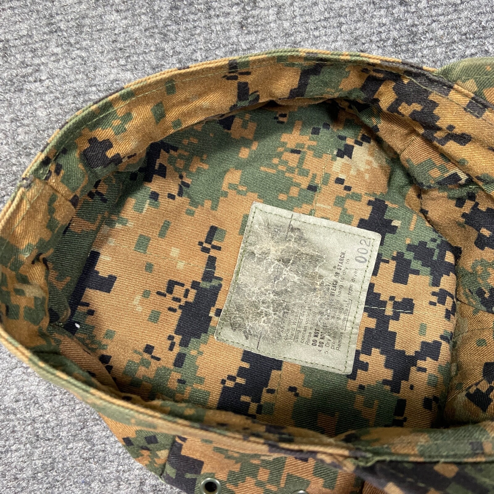 US Marine Corp Utility Hat Cap Digital Camo Working