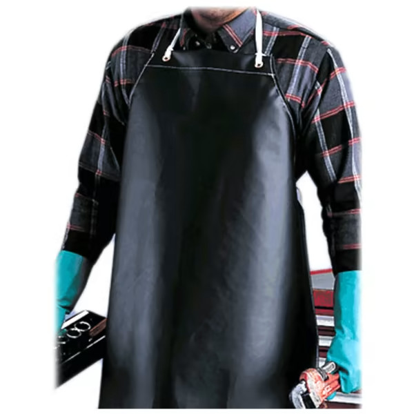 ALPHATEC 56-402 NEOPRENE APRON 45" X 35" BLACK  CASE OF 12 EACH