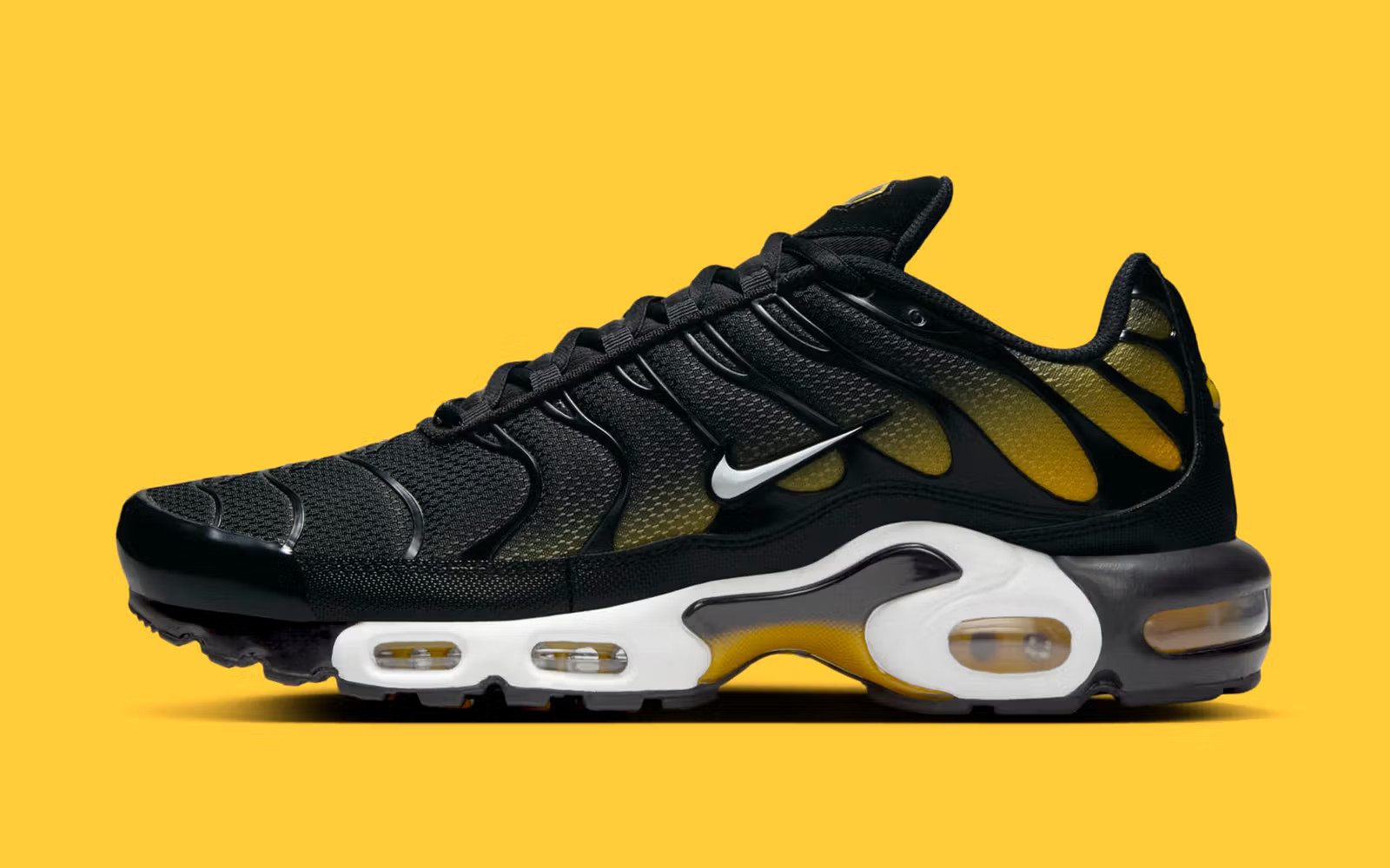 Nike Air Max Plus Black White University Gold "Pittsburgh" DM0032-013 Men's