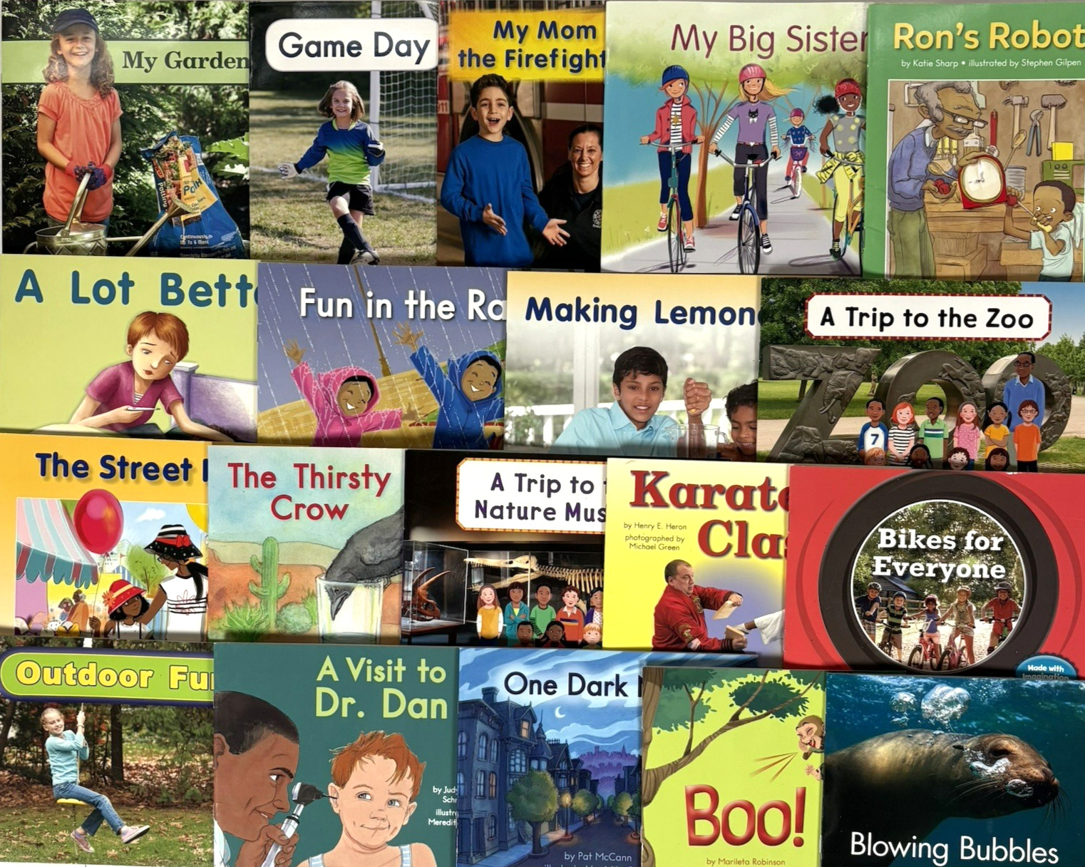 Kindergarten Readers Multi-Level Reading Library #3 – 19 Books Levels A-D
